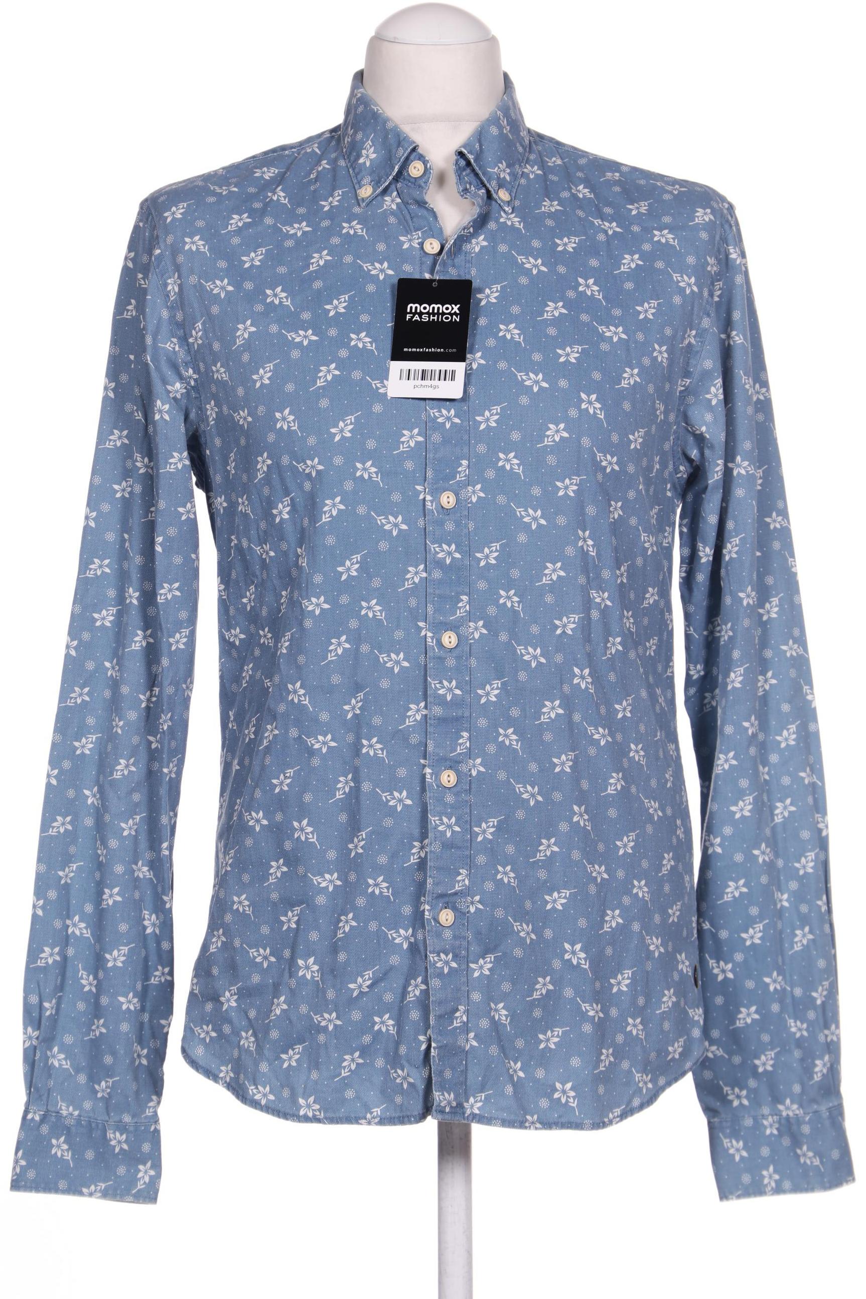 

Scotch & Soda Herren Hemd, blau