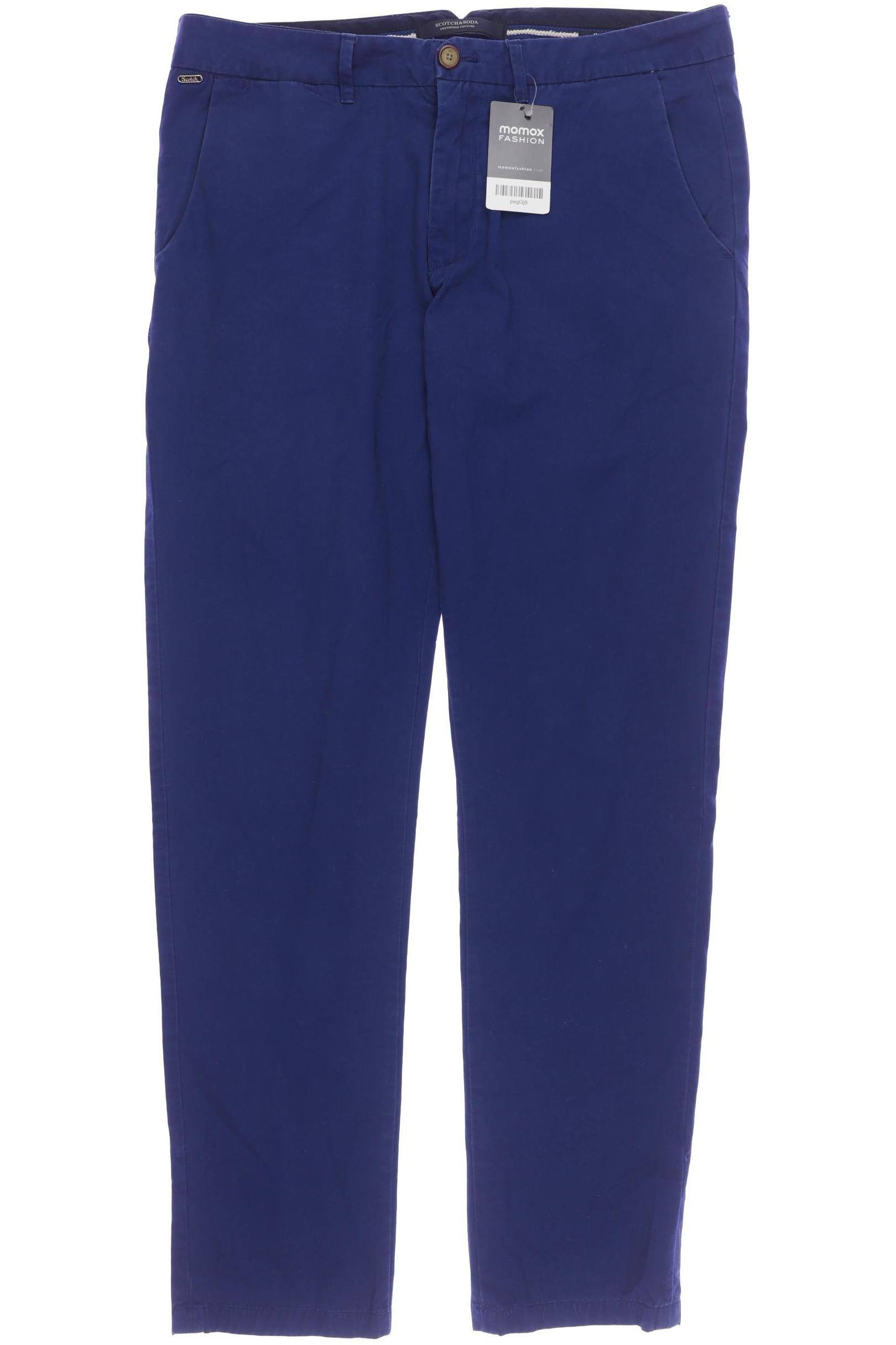 

Scotch & Soda Herren Stoffhose, marineblau, Gr. 32