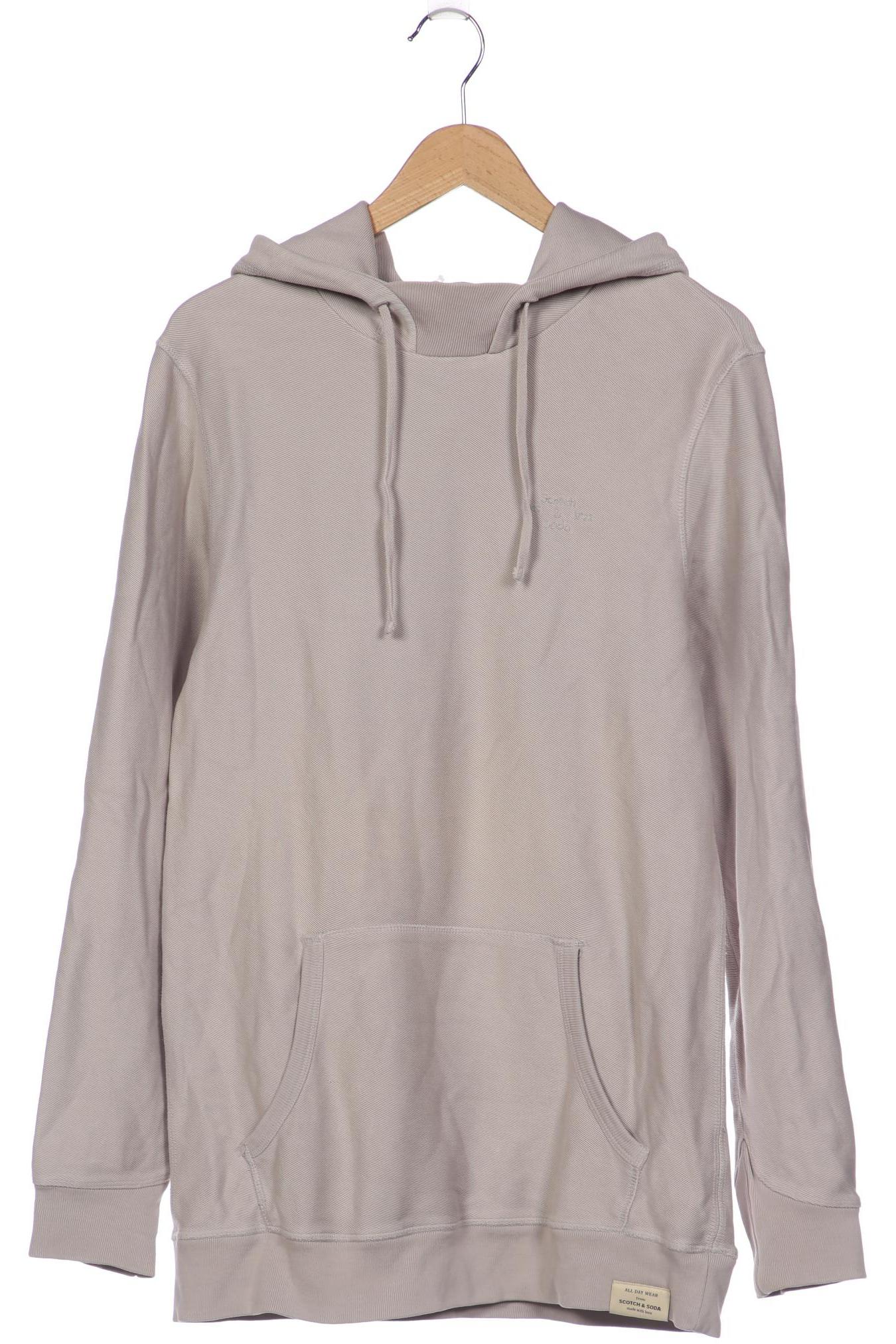 

Scotch & Soda Herren Kapuzenpullover, grau, Gr. 52
