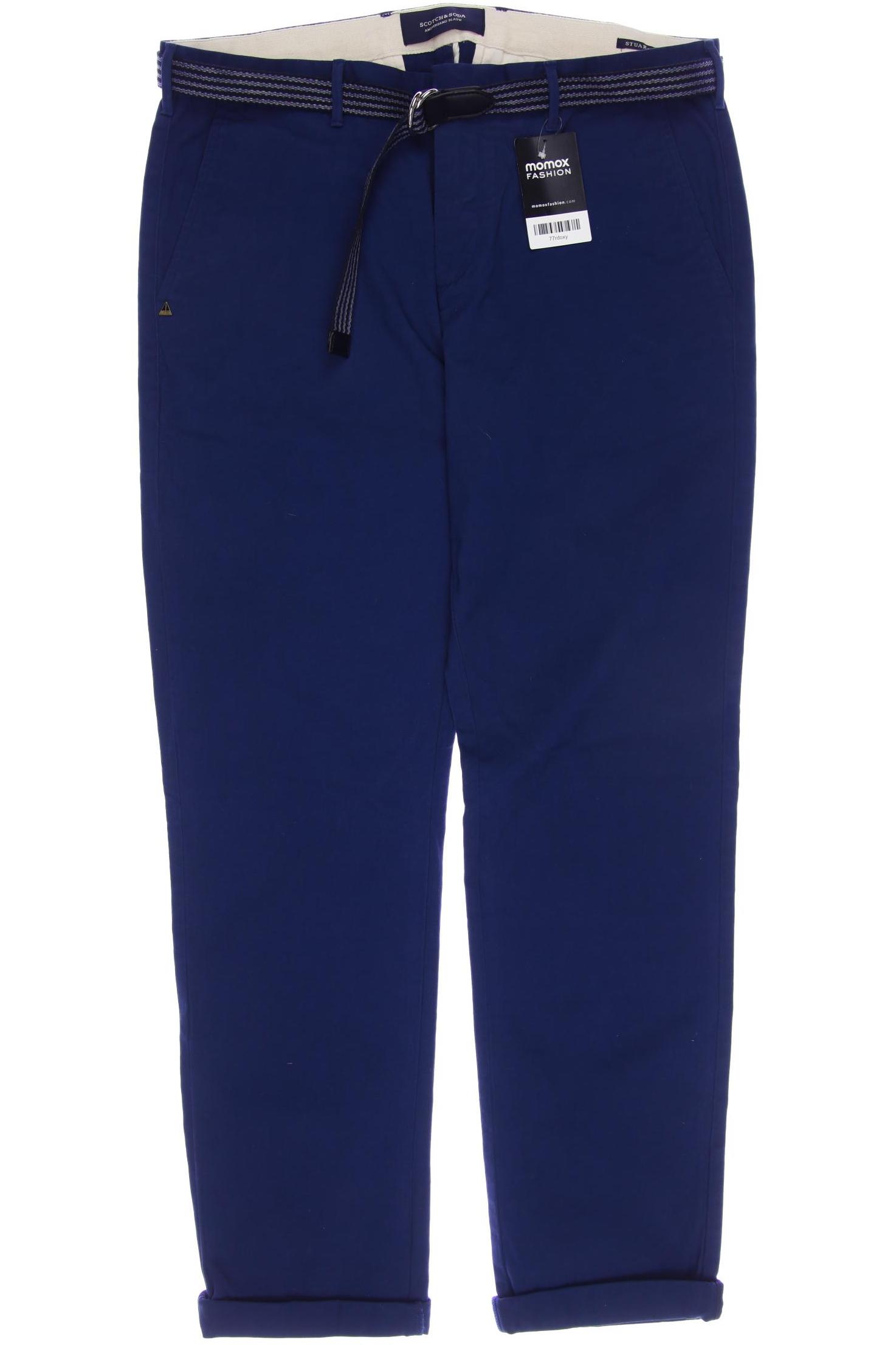 

Scotch & Soda Herren Stoffhose, marineblau, Gr. 33