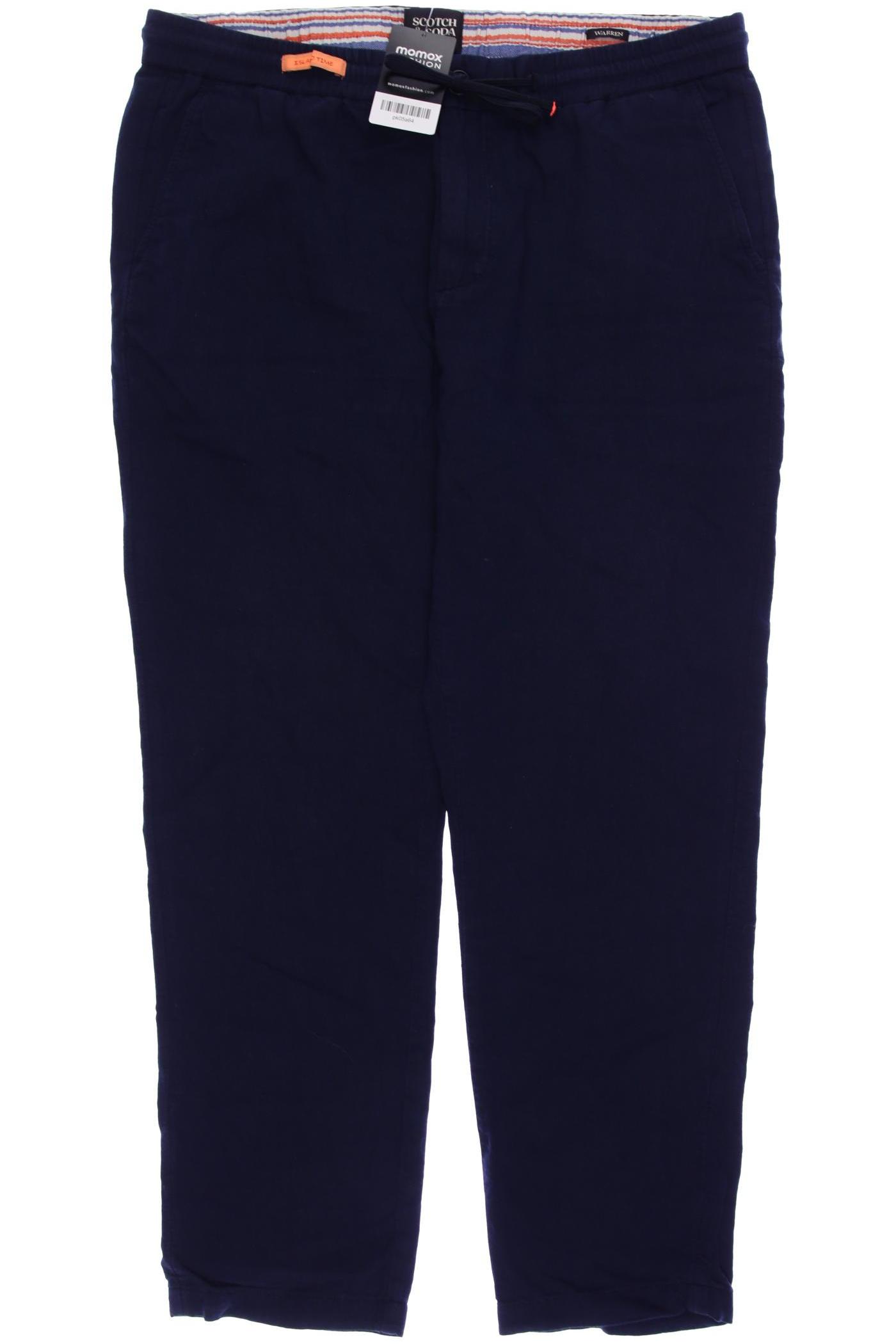 

Scotch & Soda Herren Stoffhose, marineblau