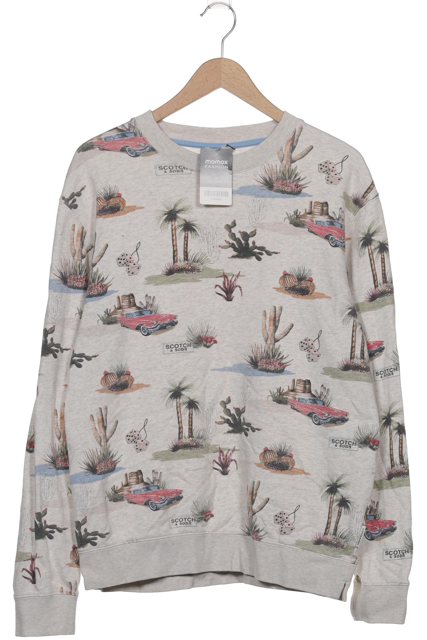 

Scotch & Soda Herren Sweatshirt, grau, Gr. 52