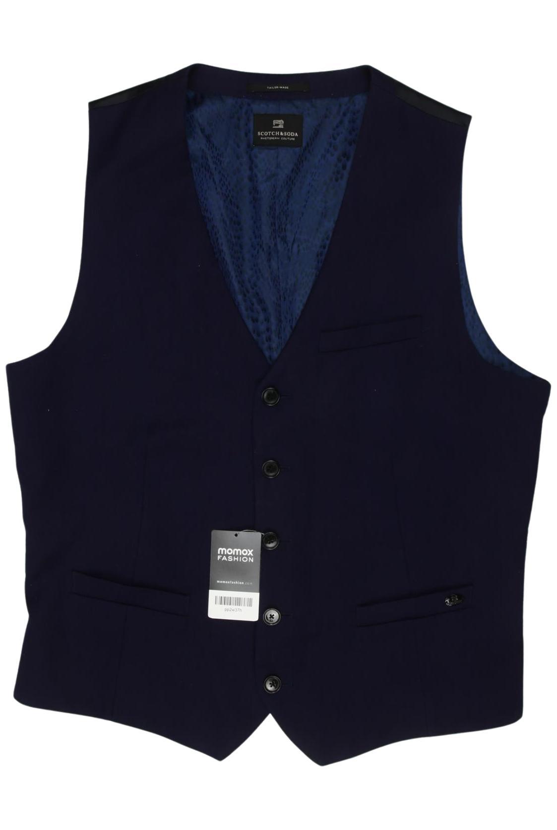

Scotch & Soda Herren Weste, marineblau, Gr. 52