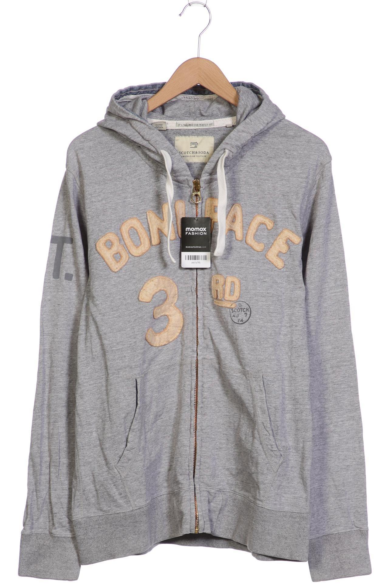 

Scotch & Soda Herren Kapuzenpullover, grau