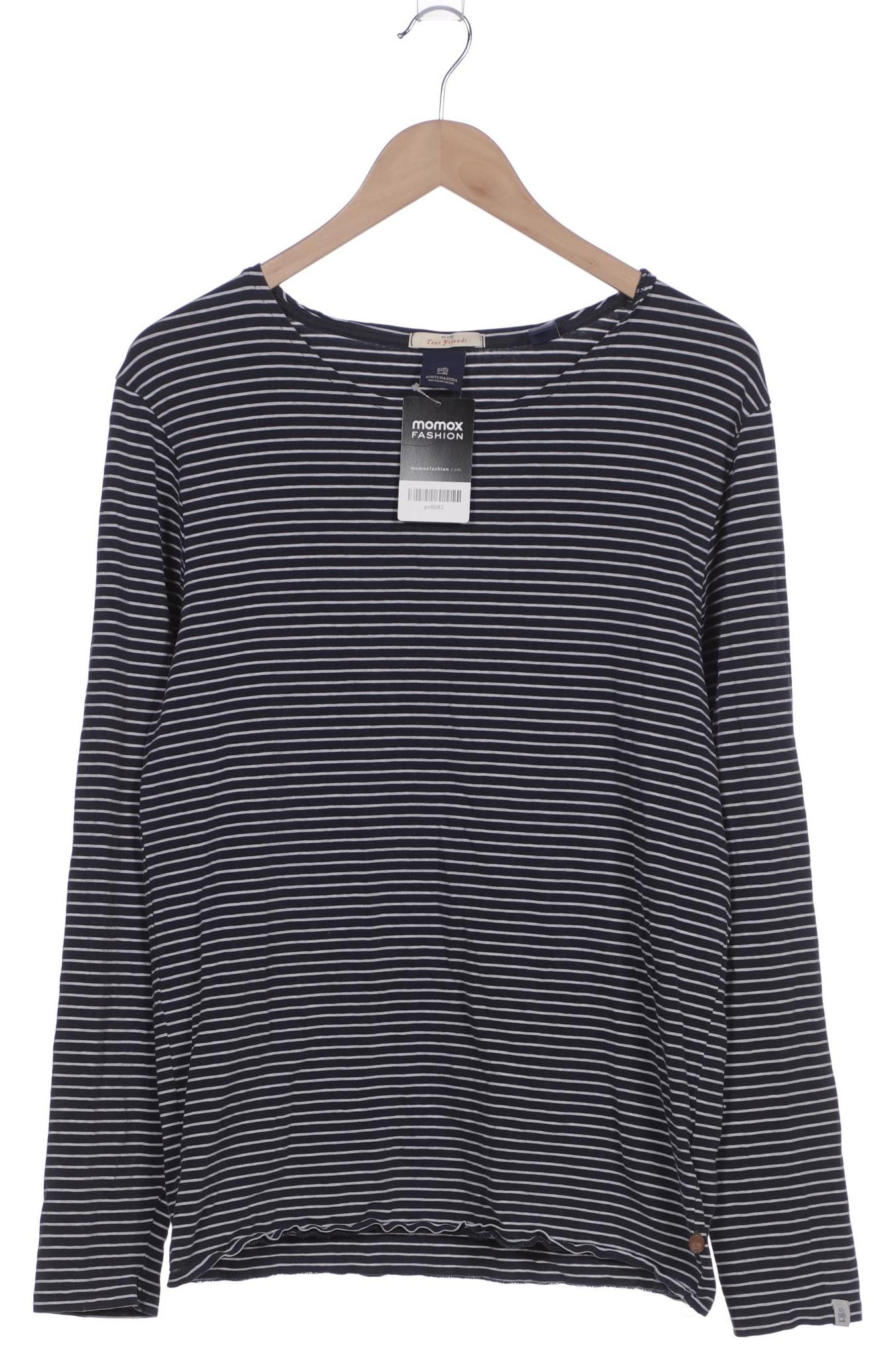

Scotch & Soda Herren Langarmshirt, marineblau, Gr. 52