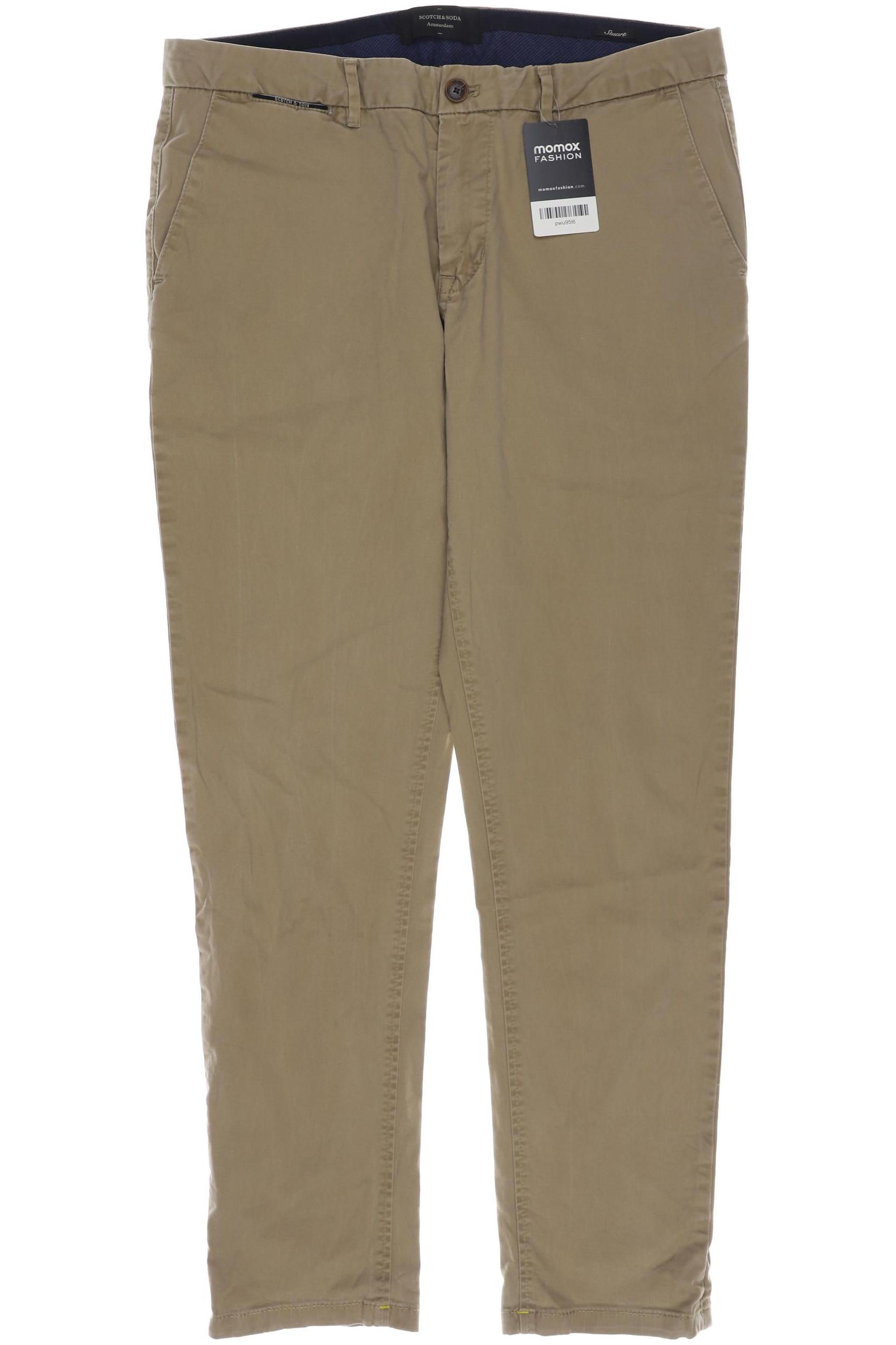 

Scotch & Soda Herren Stoffhose, beige