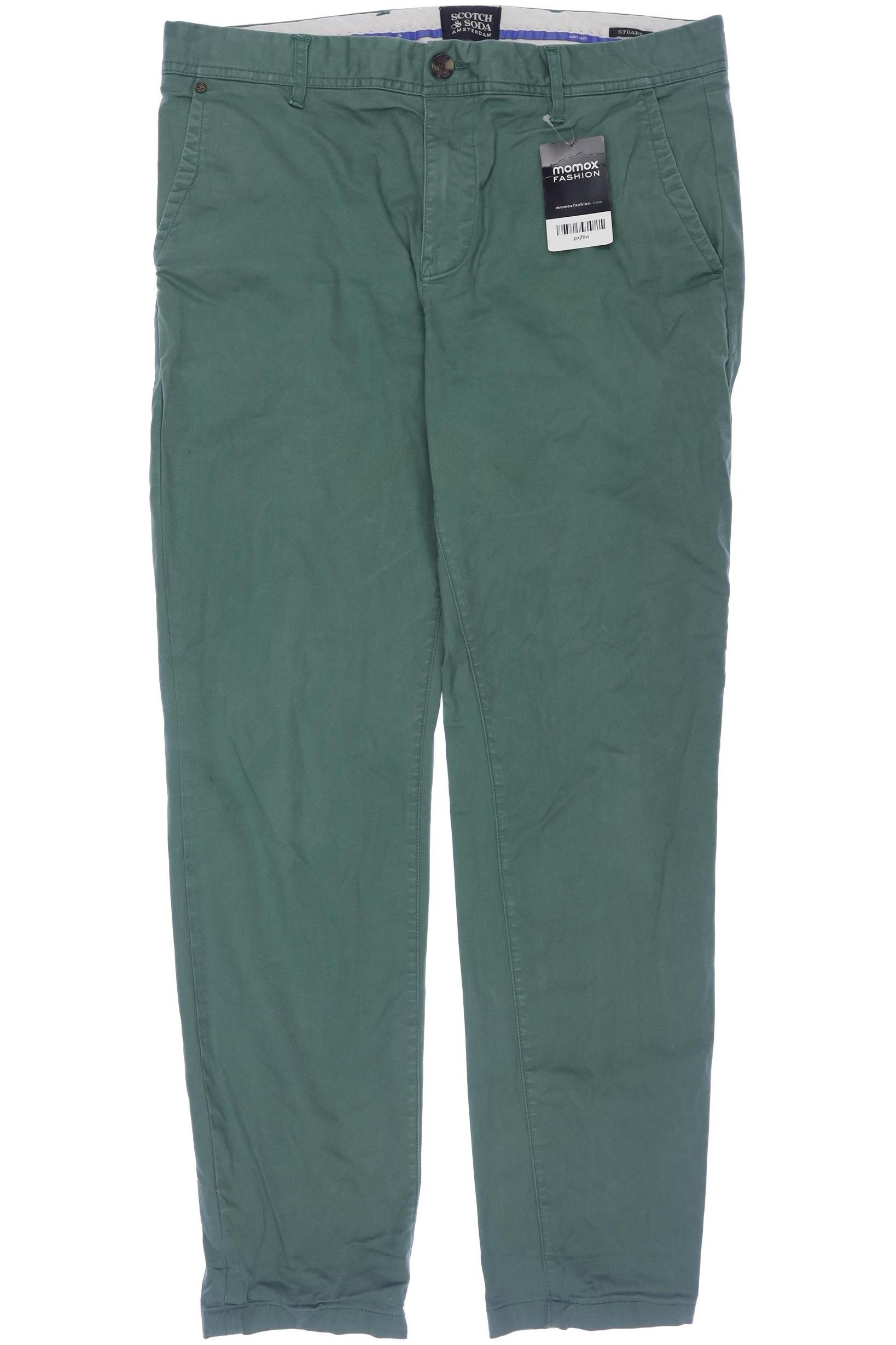 

Scotch & Soda Herren Stoffhose, grün, Gr. 32
