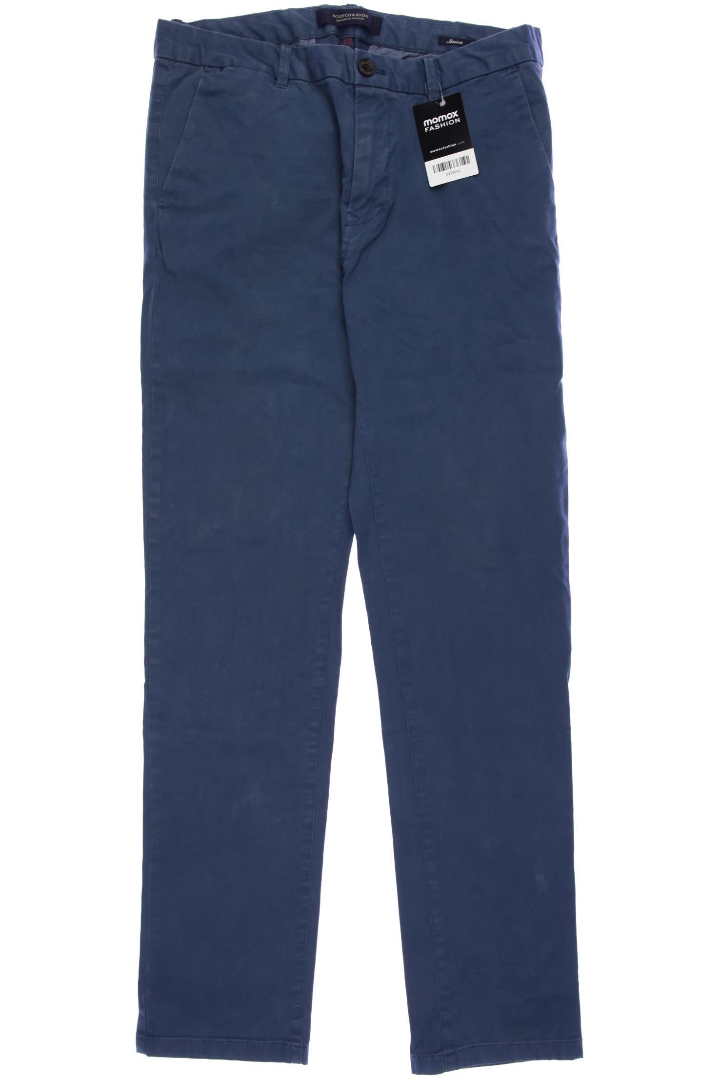 

Scotch & Soda Herren Stoffhose, türkis, Gr. 30