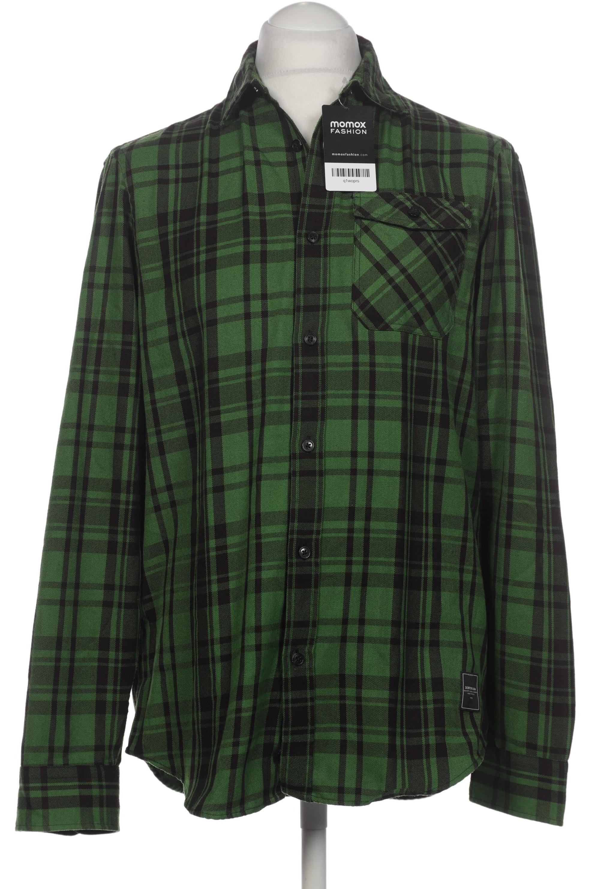 

Scotch & Soda Herren Hemd, grün, Gr. 48