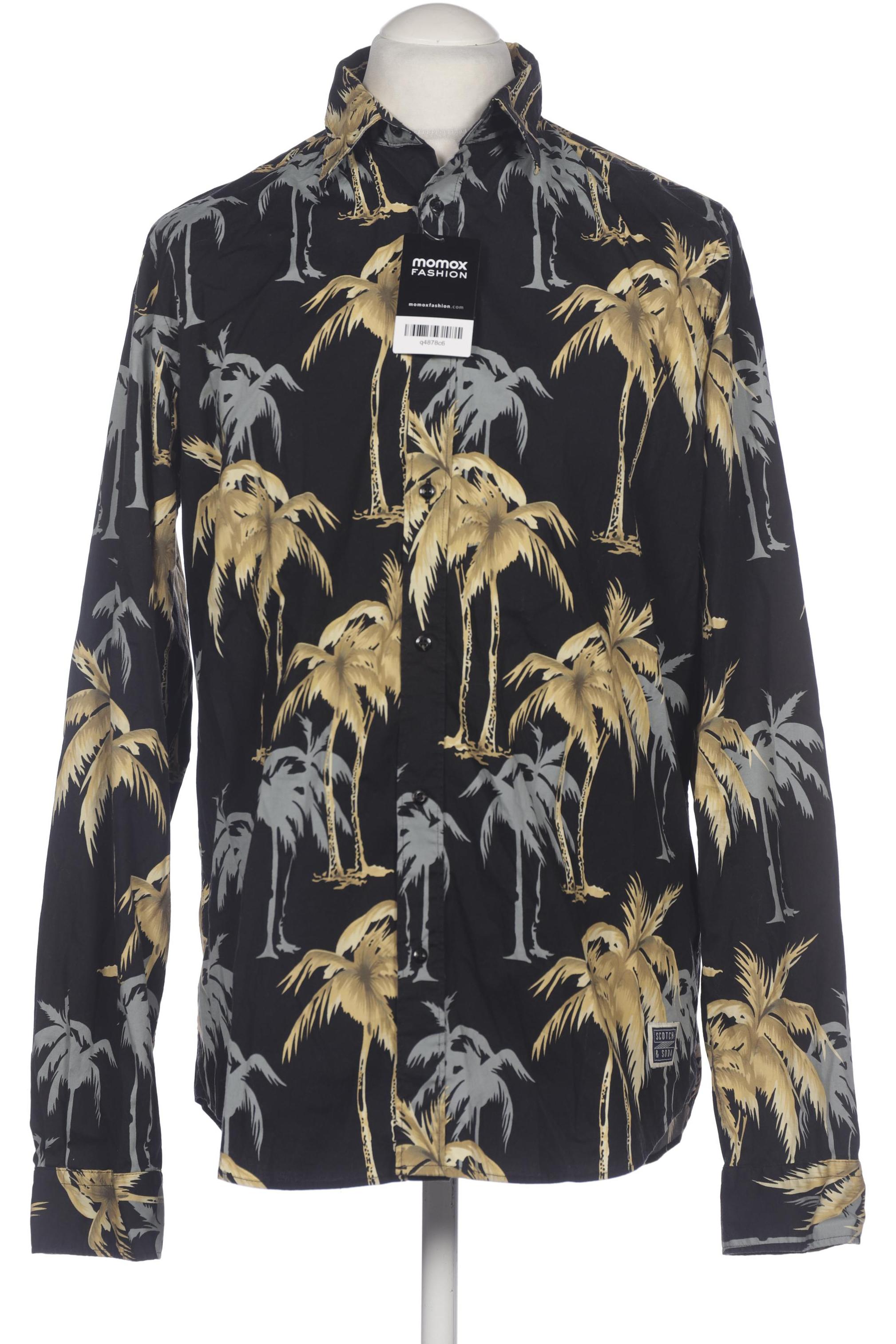 

Scotch & Soda Herren Hemd, schwarz, Gr. 52