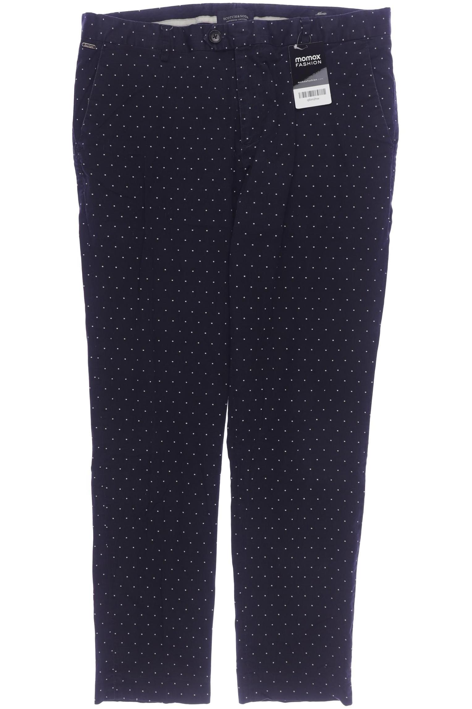 

Scotch & Soda Herren Stoffhose, marineblau, Gr. 33