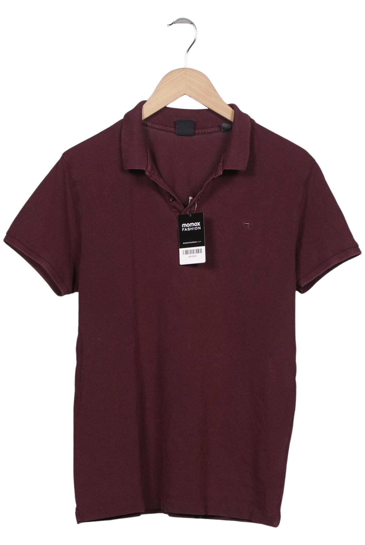 

Scotch & Soda Herren Poloshirt, bordeaux, Gr. 48