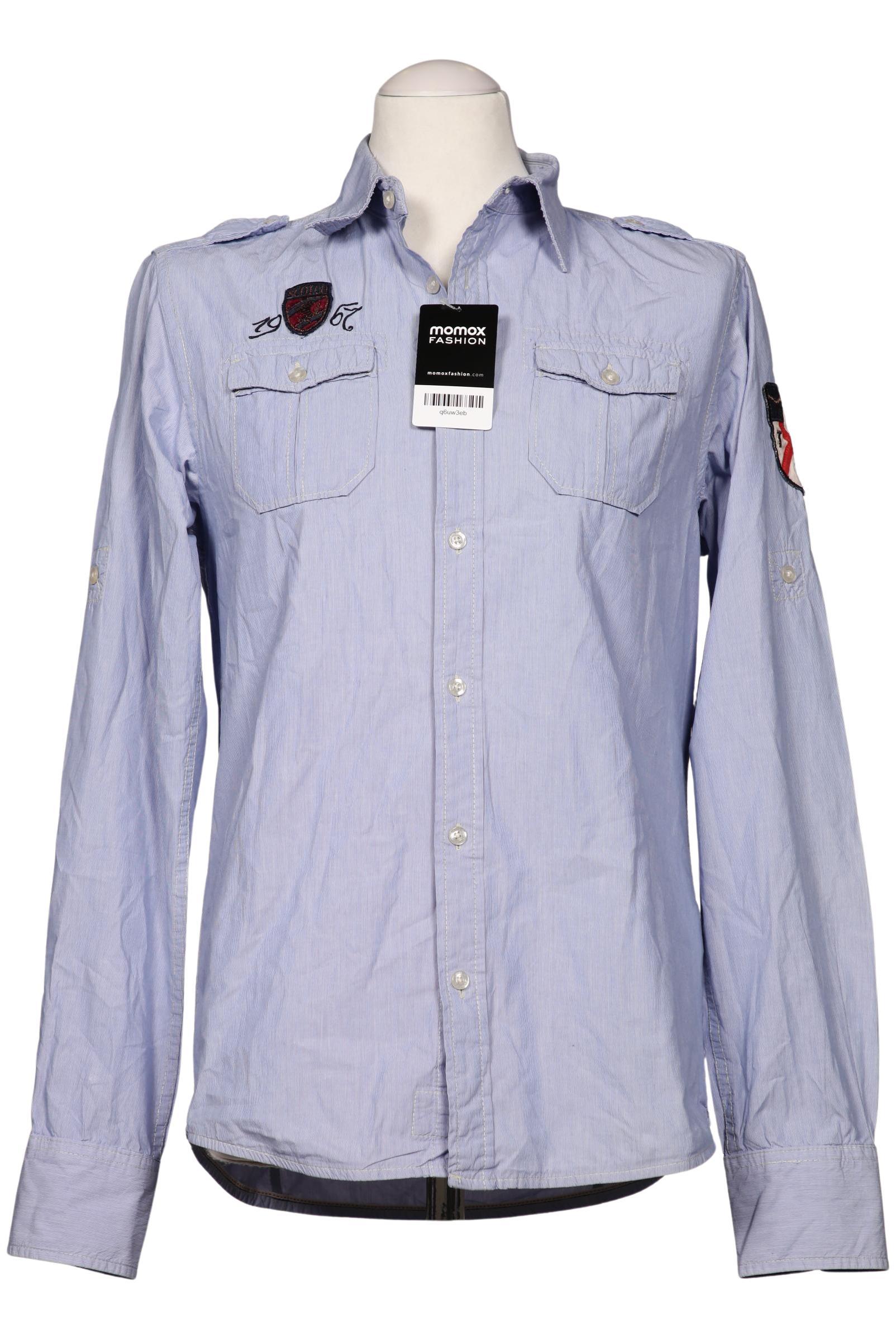 

Scotch & Soda Herren Hemd, hellblau, Gr. 48