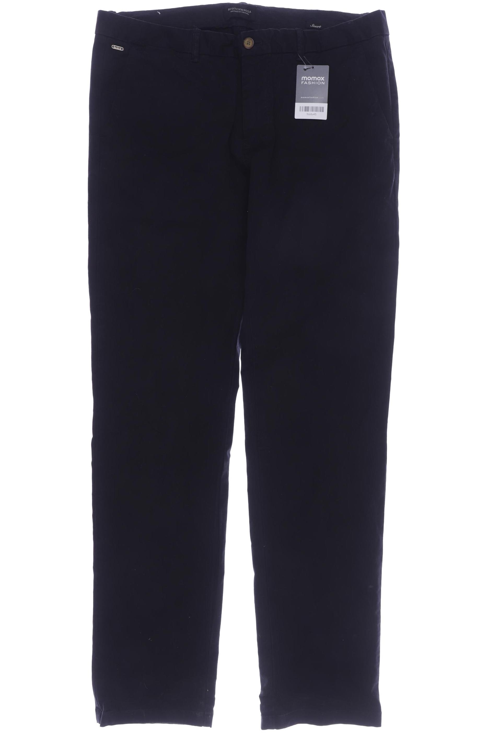 

Scotch & Soda Herren Stoffhose, schwarz