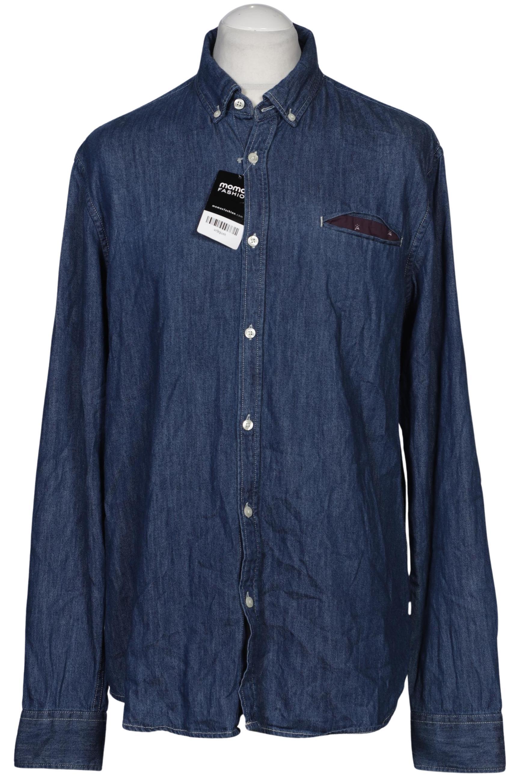 

Scotch & Soda Herren Hemd, blau, Gr. 54