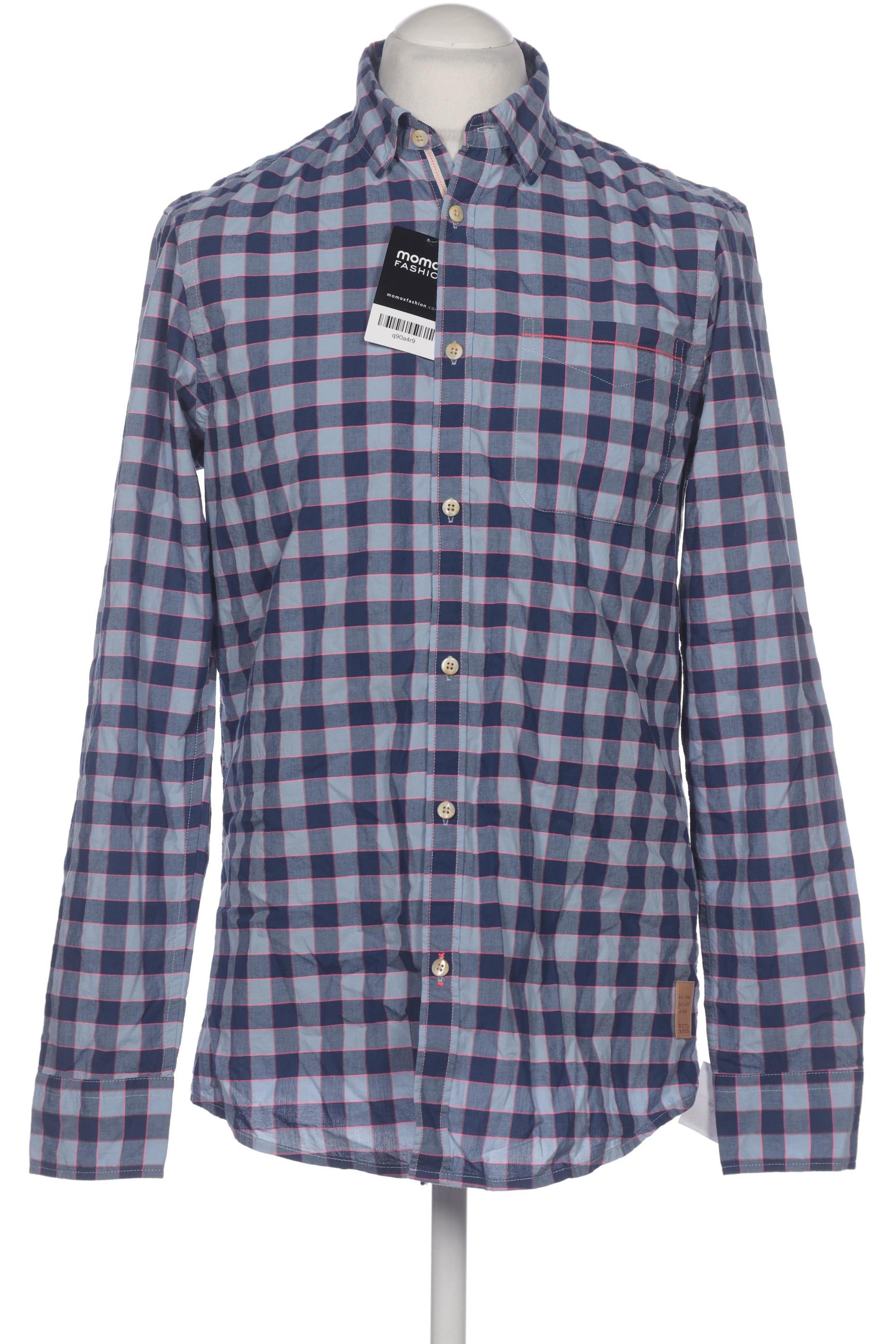 

Scotch & Soda Herren Hemd, blau, Gr. 46