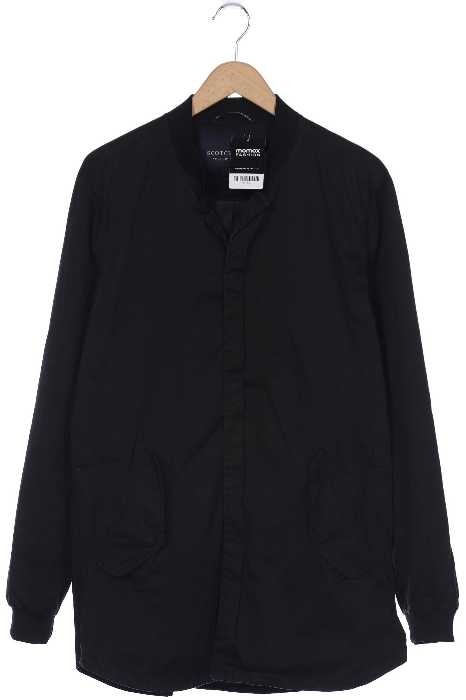

Scotch & Soda Herren Mantel, schwarz