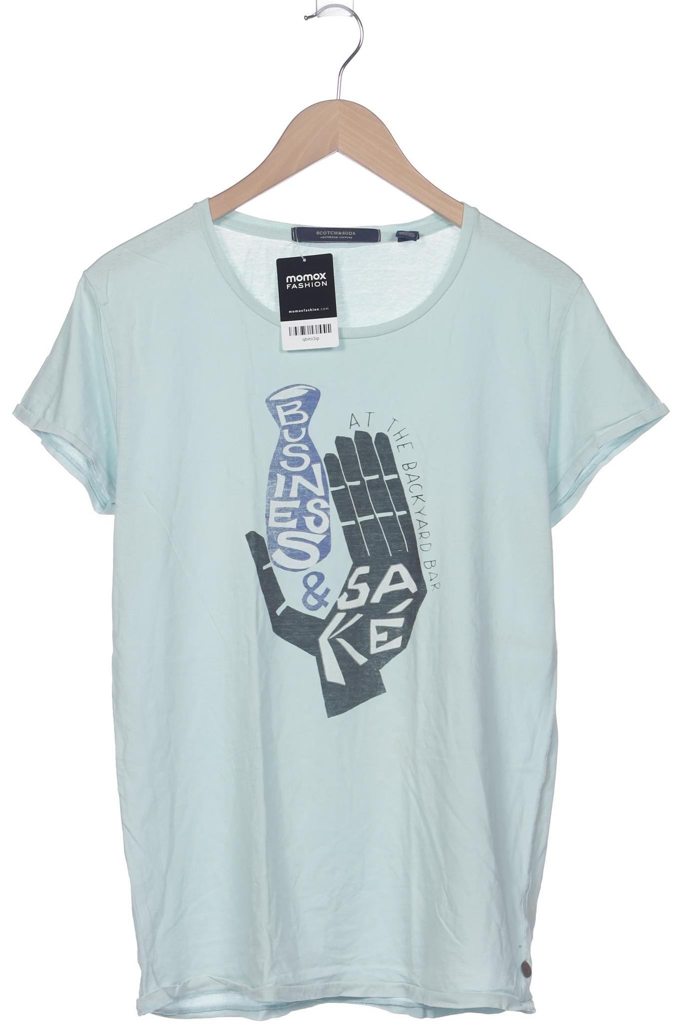 

Scotch & Soda Herren T-Shirt, hellblau, Gr. 48