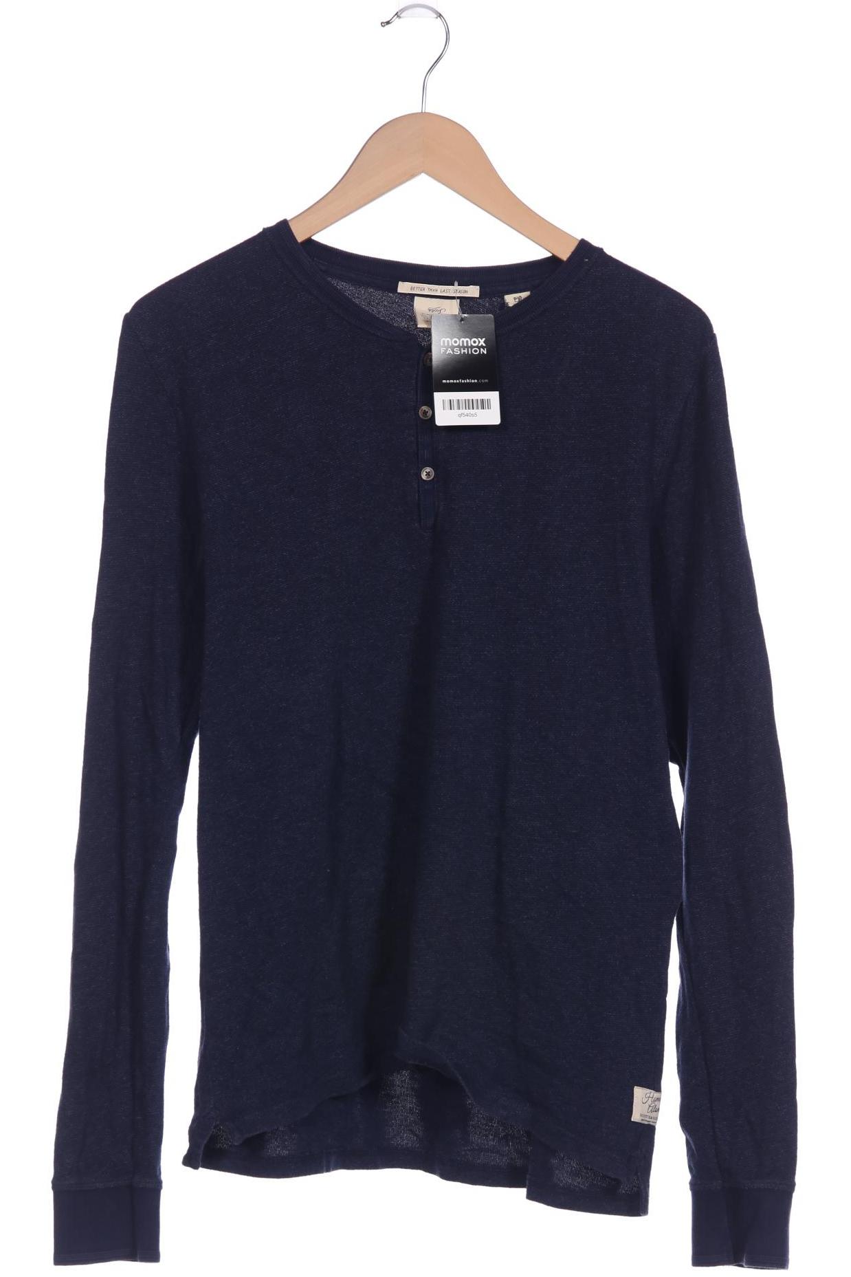 

Scotch & Soda Herren Langarmshirt, marineblau, Gr. 48