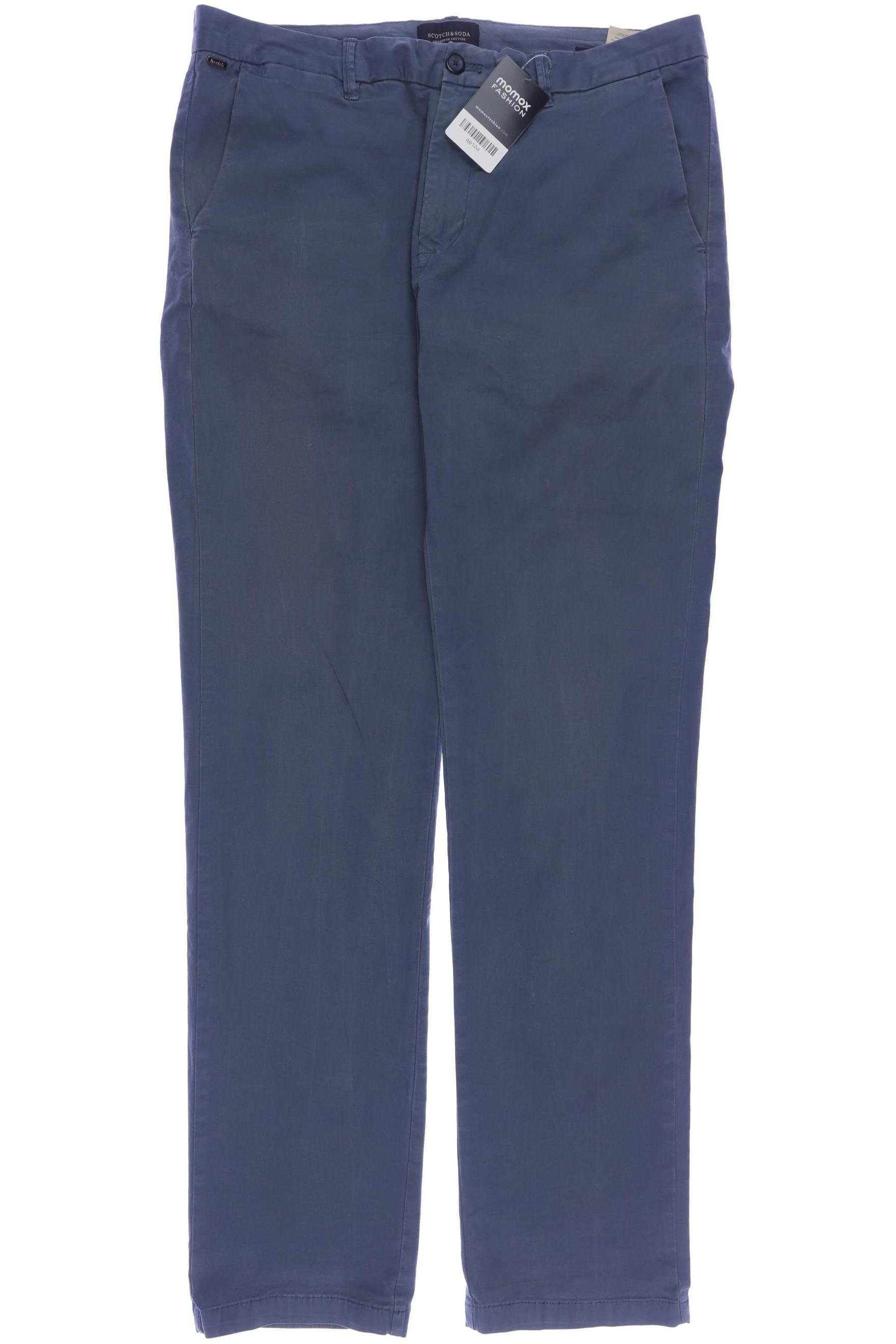 

Scotch & Soda Herren Stoffhose, blau, Gr. 33