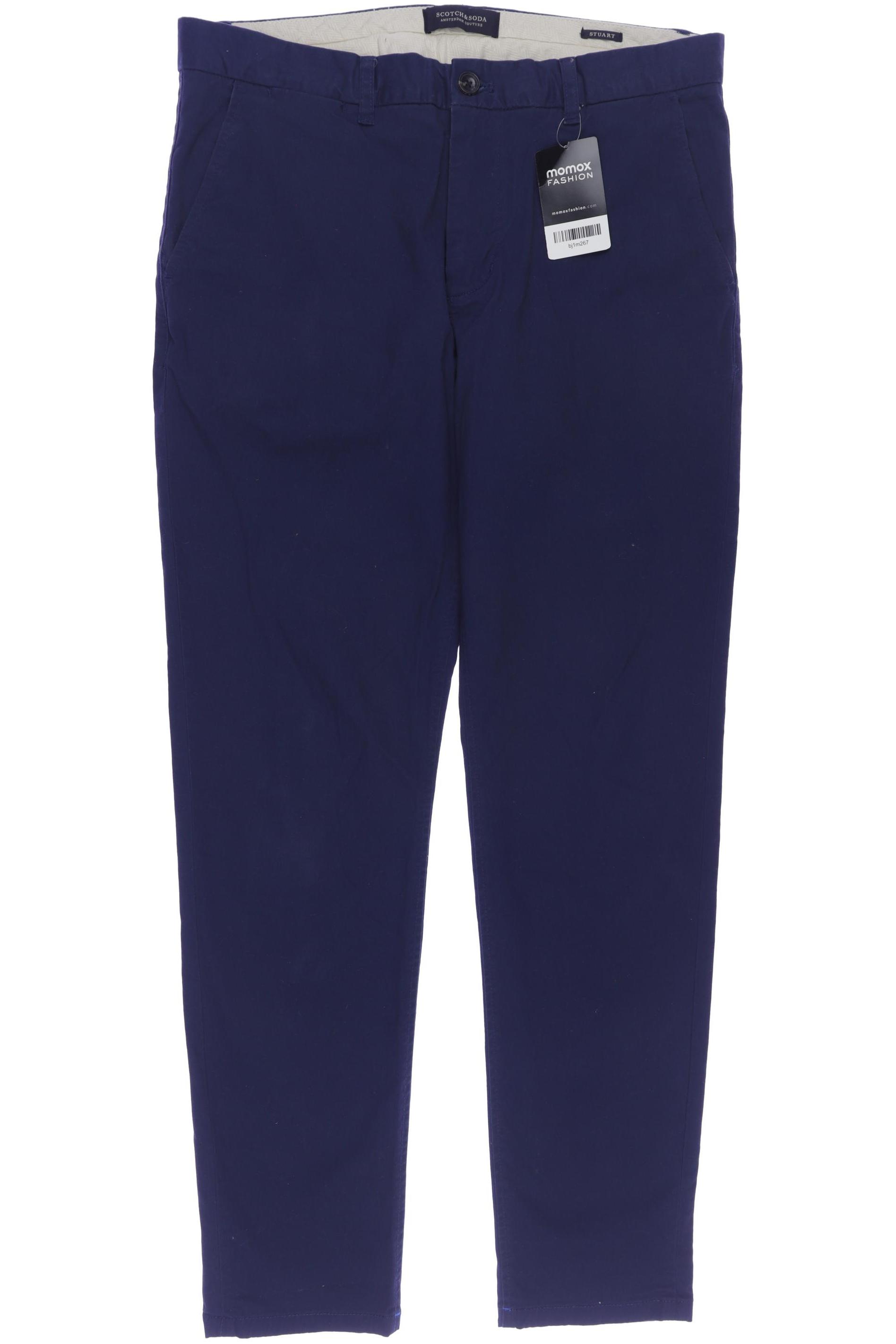 

Scotch & Soda Herren Stoffhose, marineblau, Gr. 32