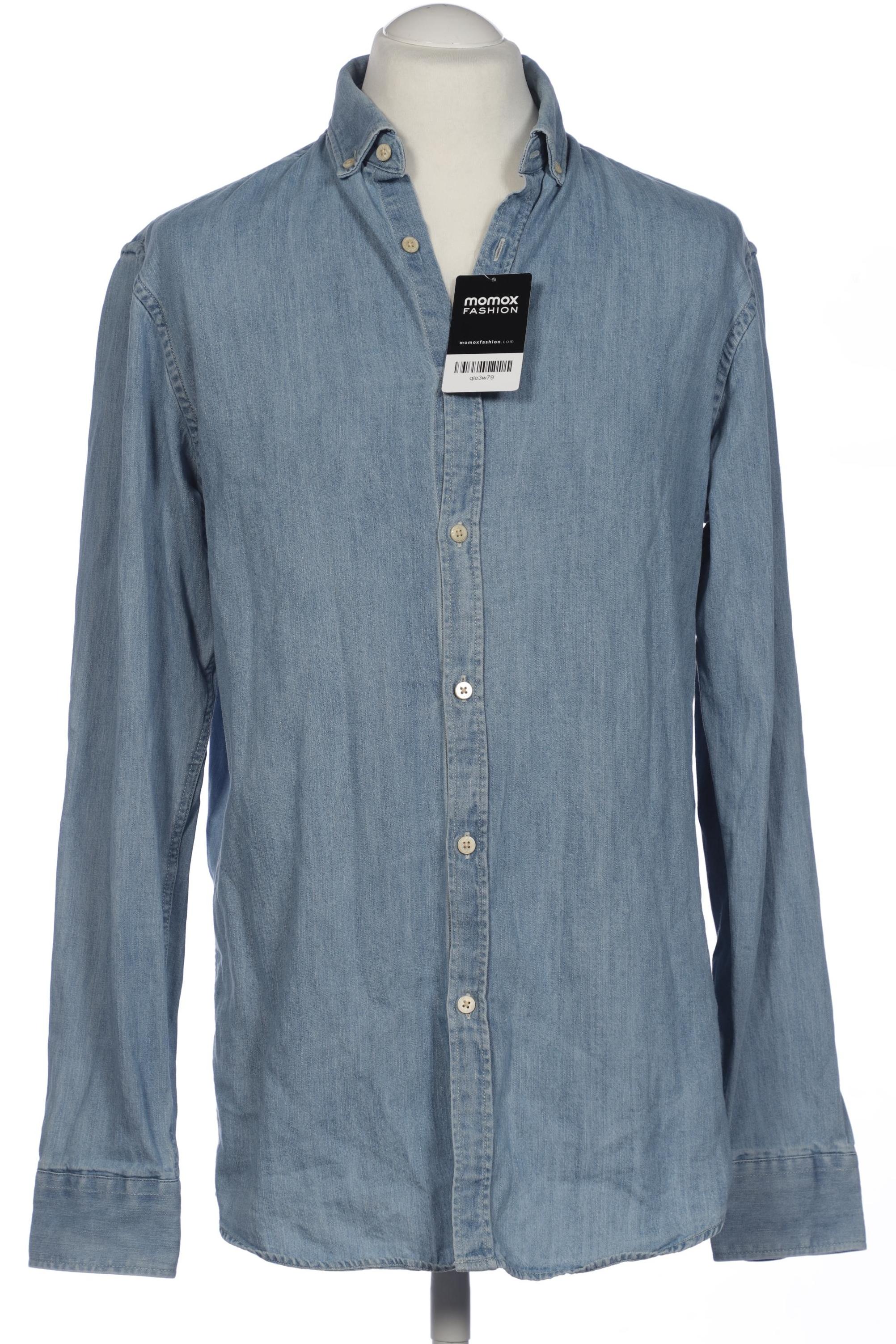 

Scotch & Soda Herren Hemd, blau, Gr. 52