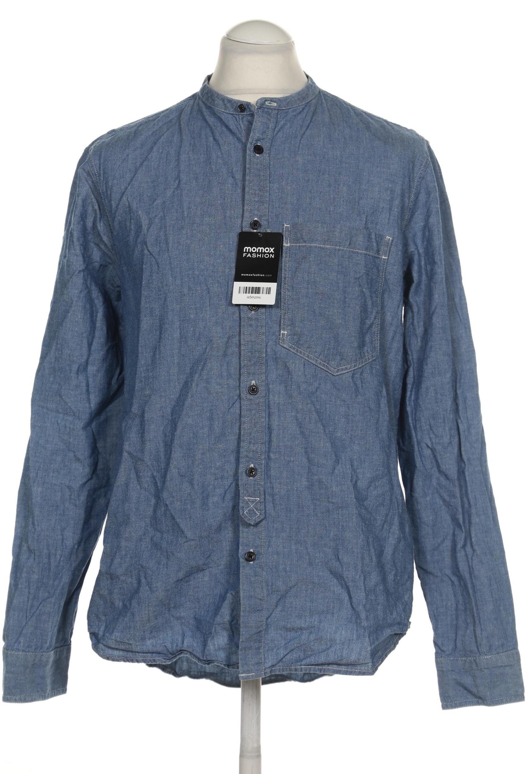 

Scotch & Soda Herren Hemd, blau, Gr. 52