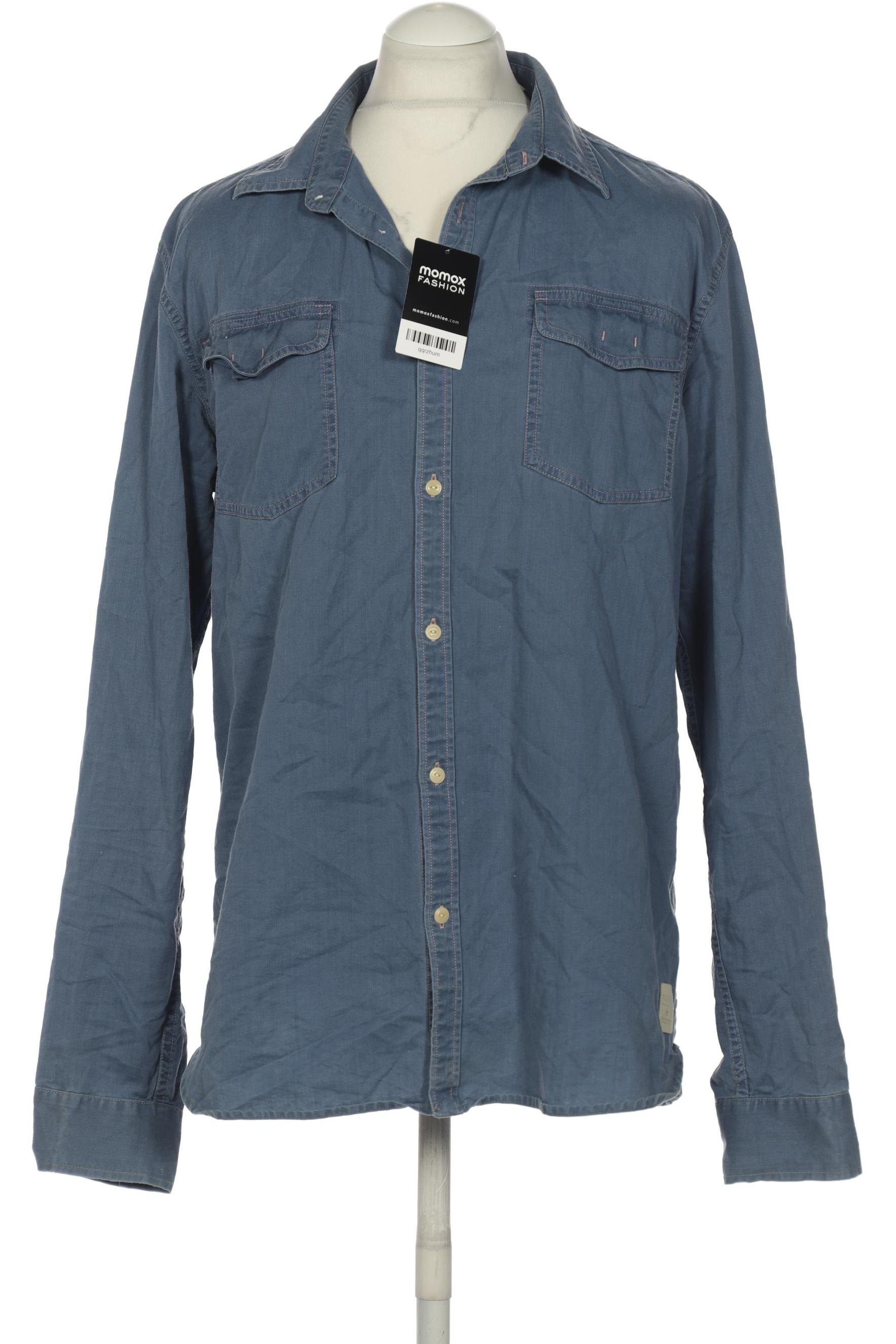 

Scotch & Soda Herren Hemd, blau