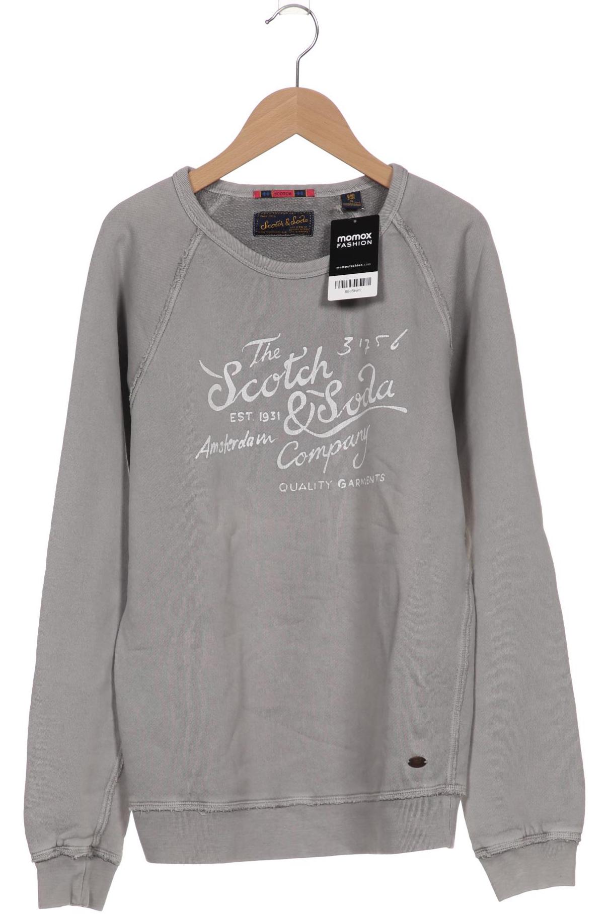 

Scotch & Soda Herren Sweatshirt, grau, Gr. 46