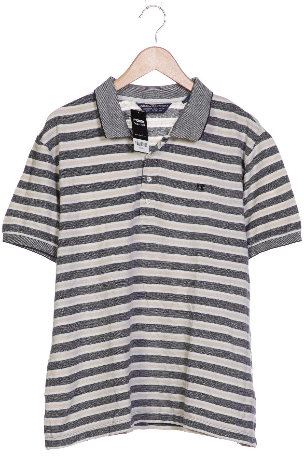 

Scotch & Soda Herren Poloshirt, grau, Gr. 56