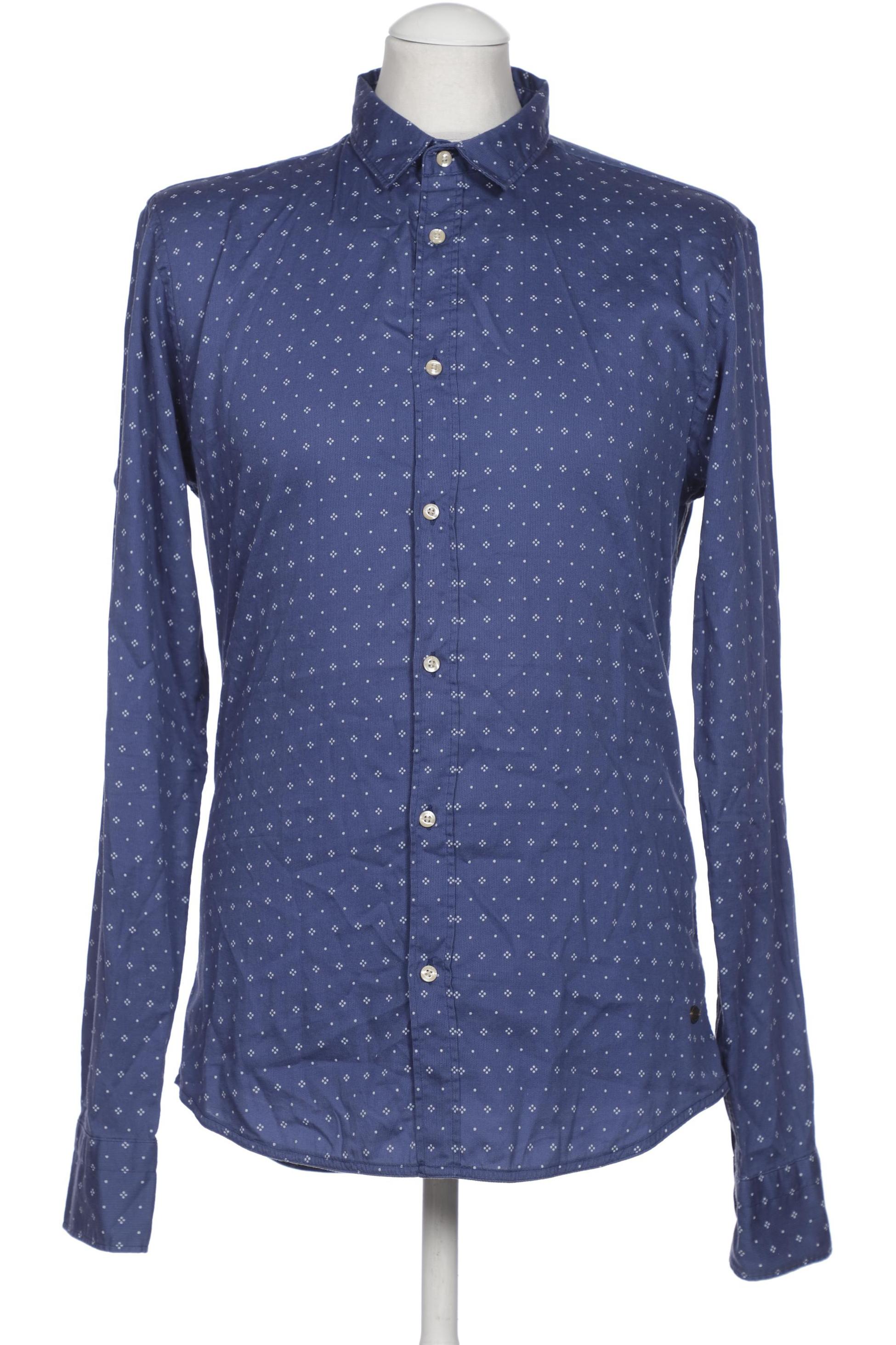 

Scotch & Soda Herren Hemd, marineblau