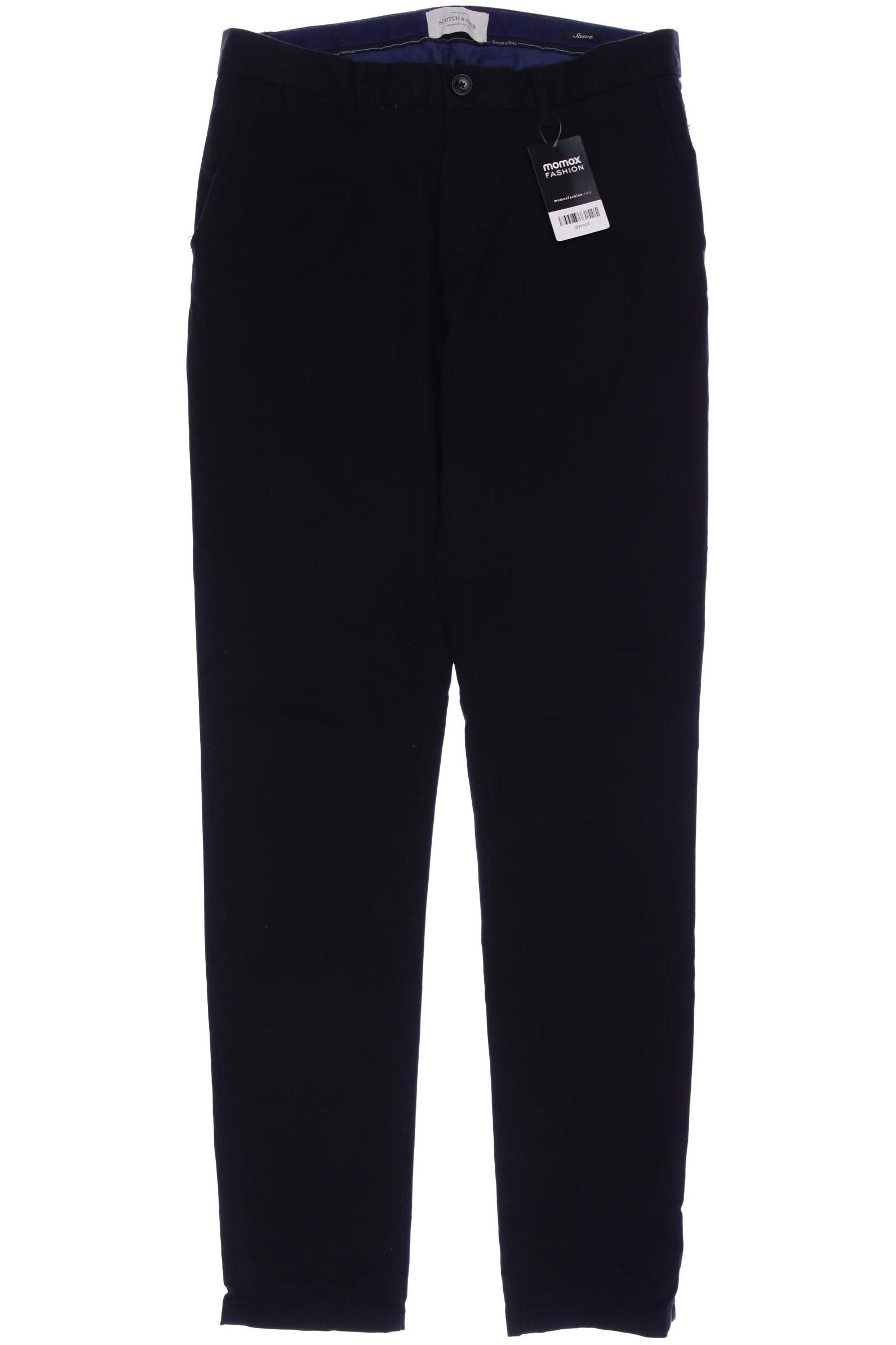 

Scotch & Soda Herren Stoffhose, schwarz