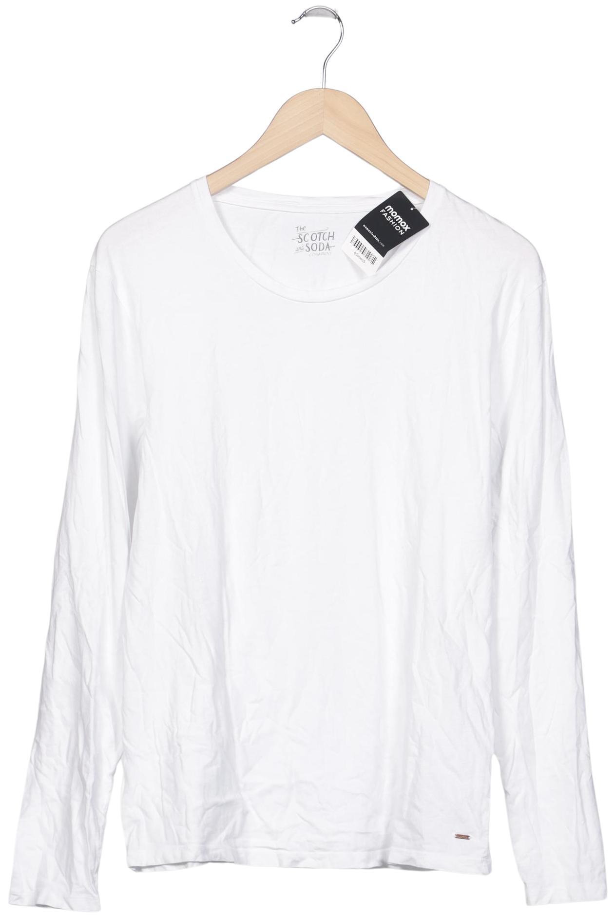 

Scotch & Soda Herren Langarmshirt, weiß, Gr. 52