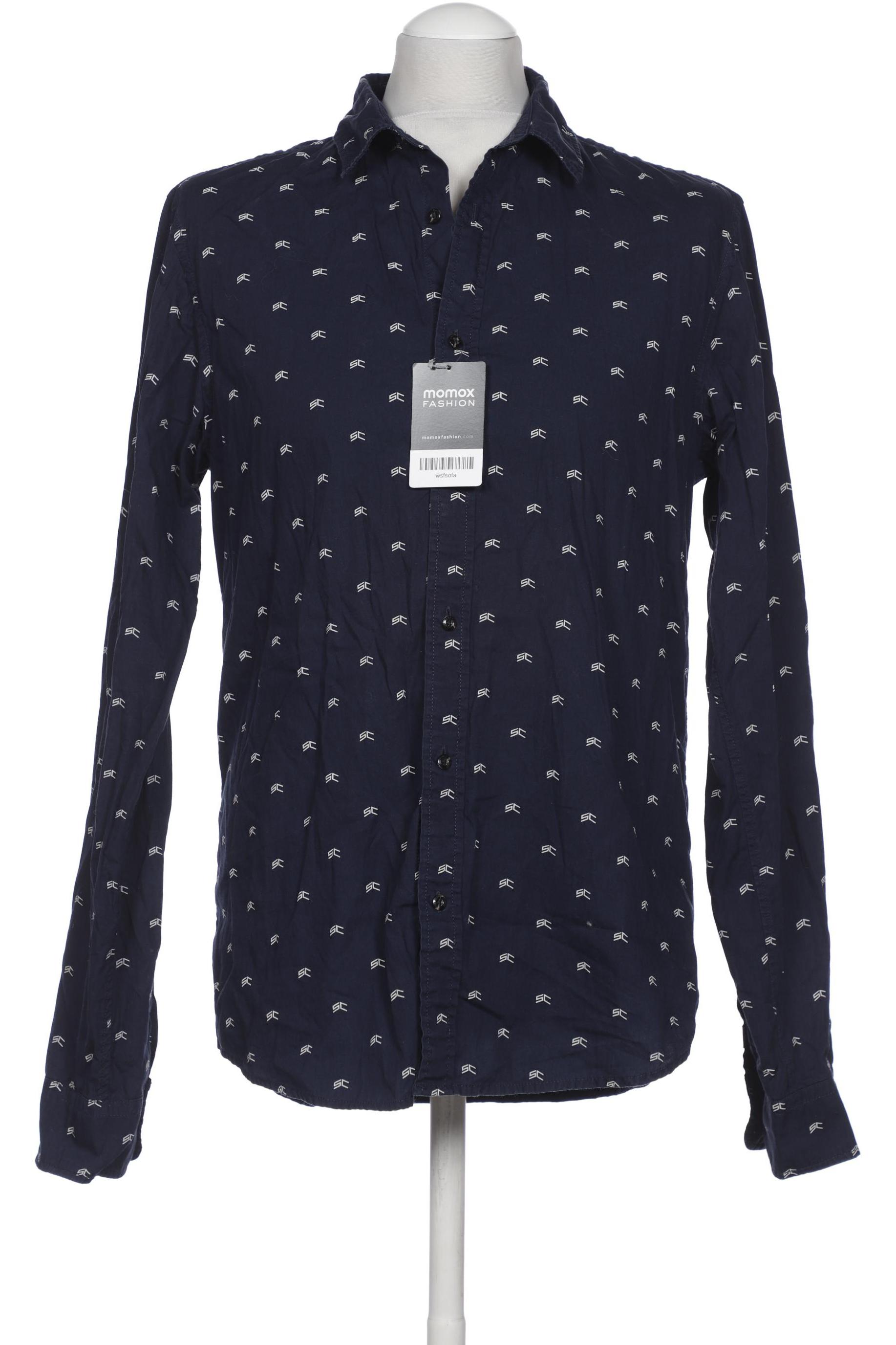 

Scotch & Soda Herren Hemd, marineblau