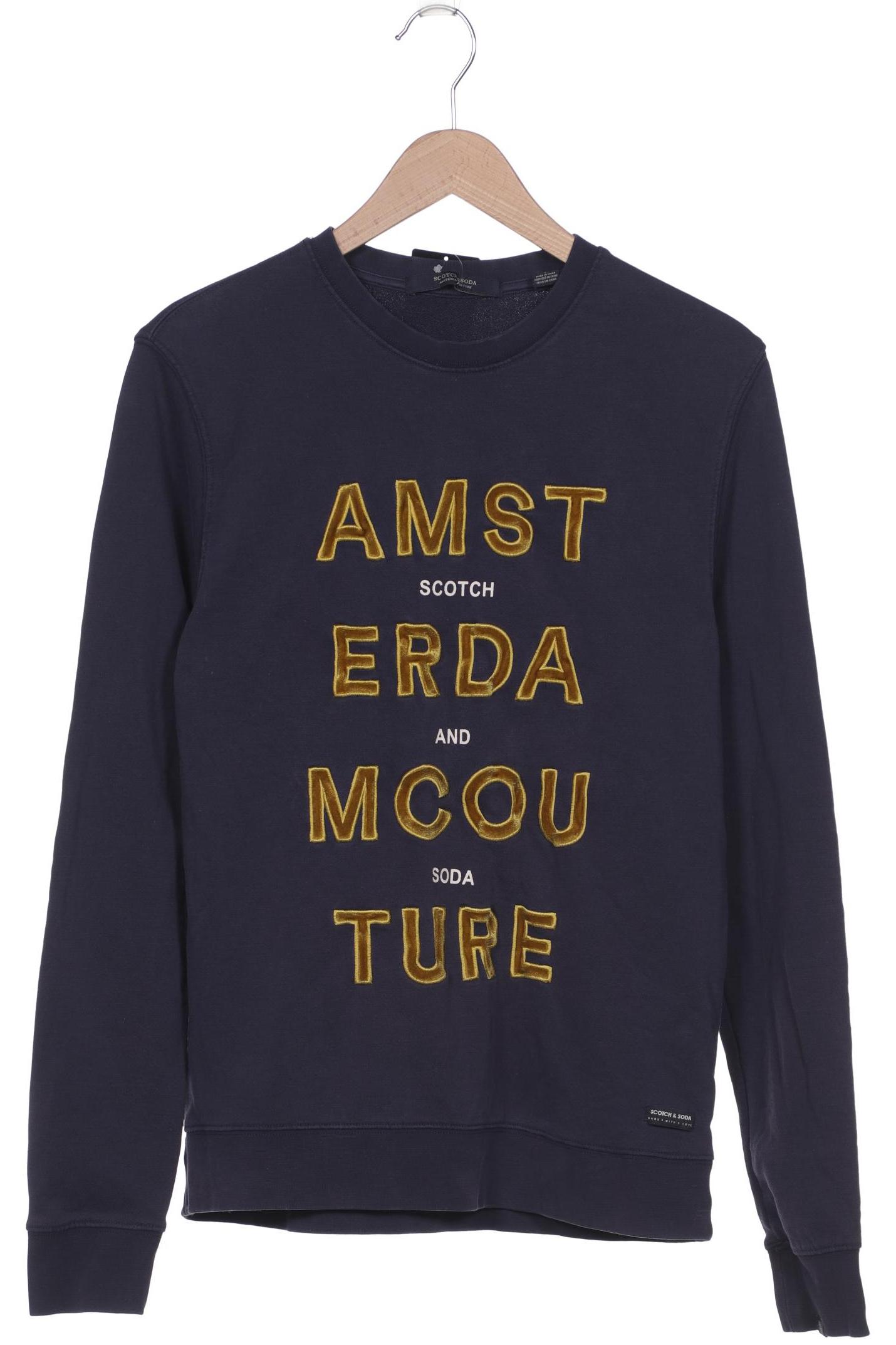 

Scotch & Soda Herren Sweatshirt, marineblau