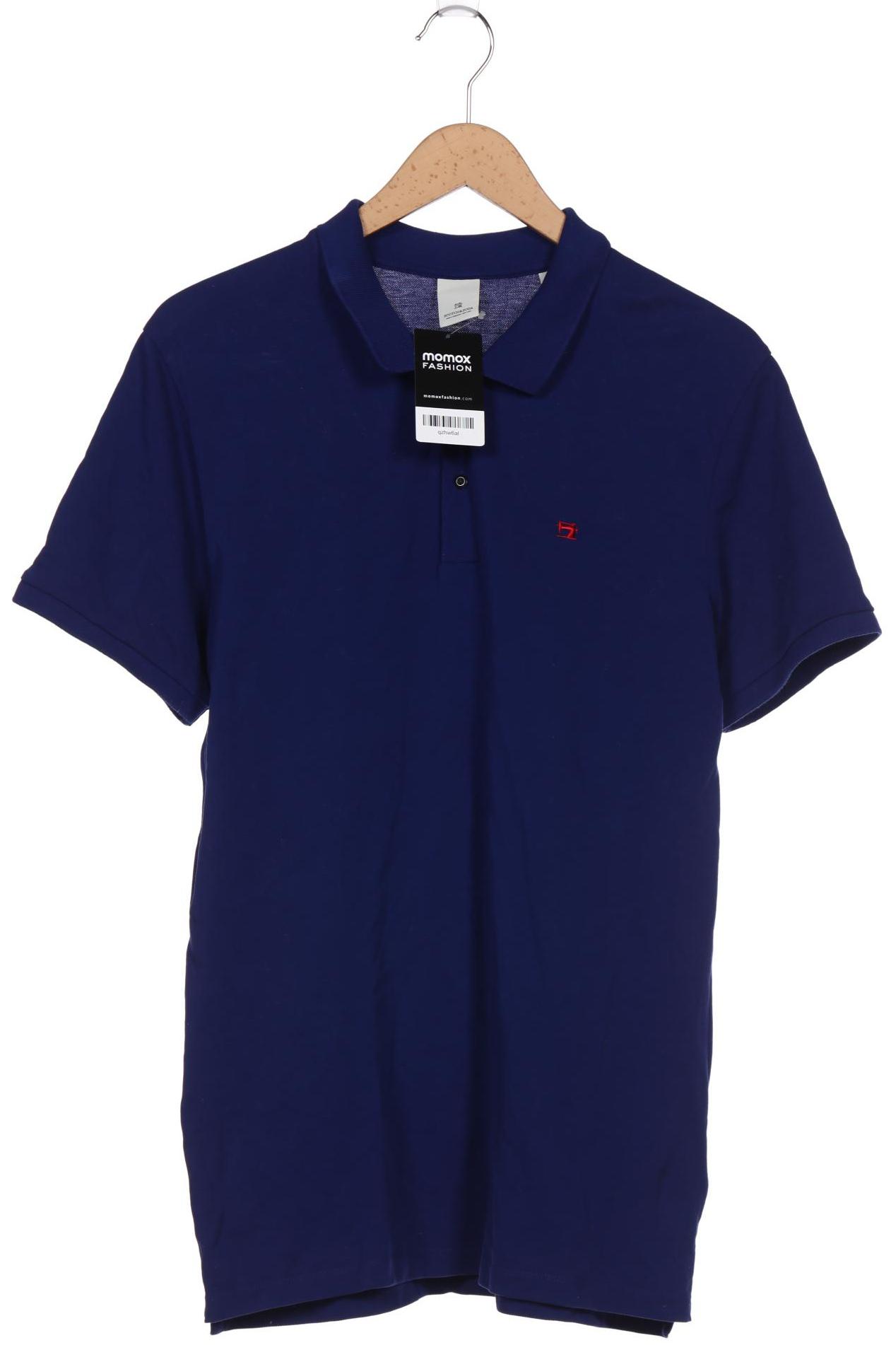 

Scotch & Soda Herren Poloshirt, blau