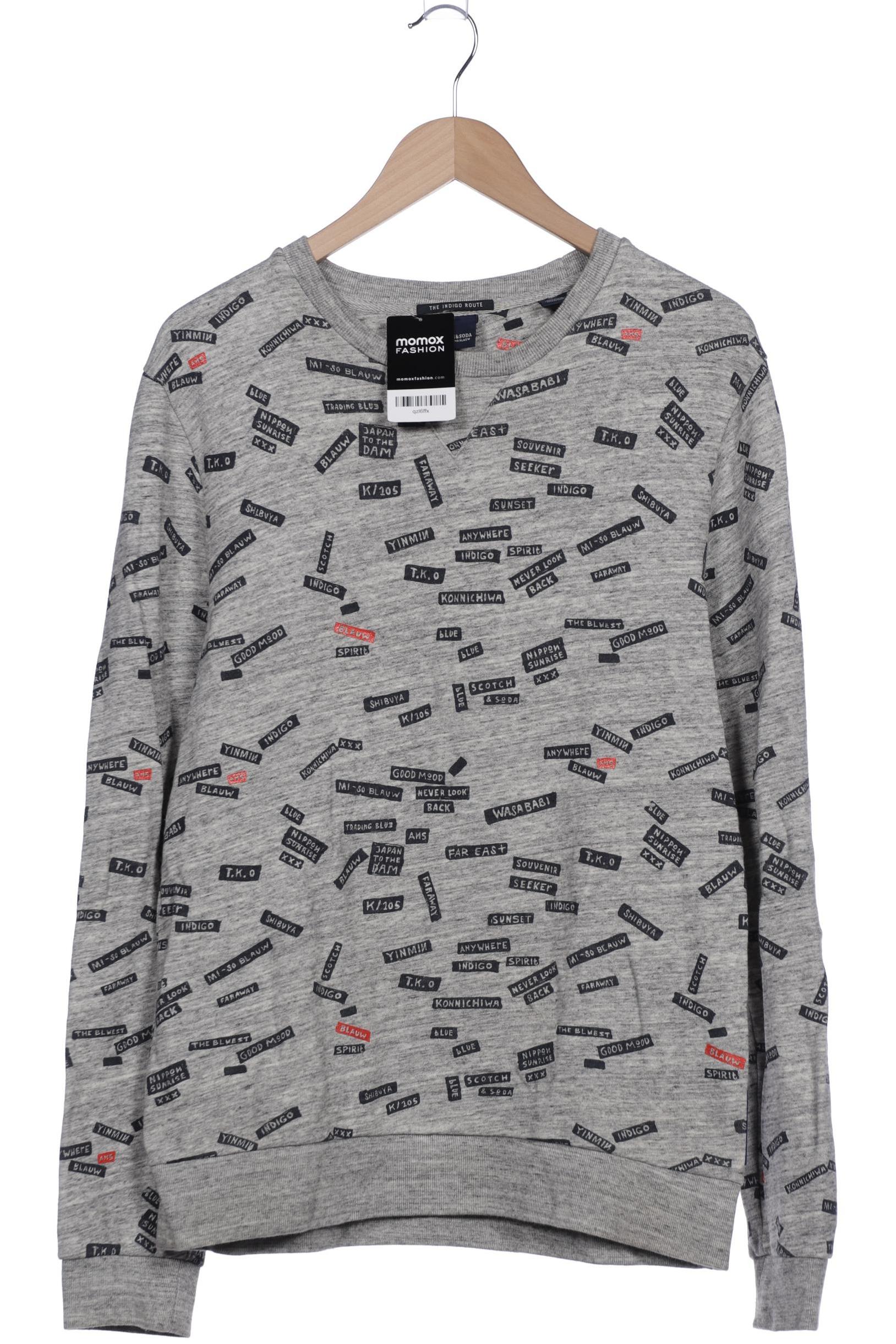 

Scotch & Soda Herren Sweatshirt, grau, Gr. 48
