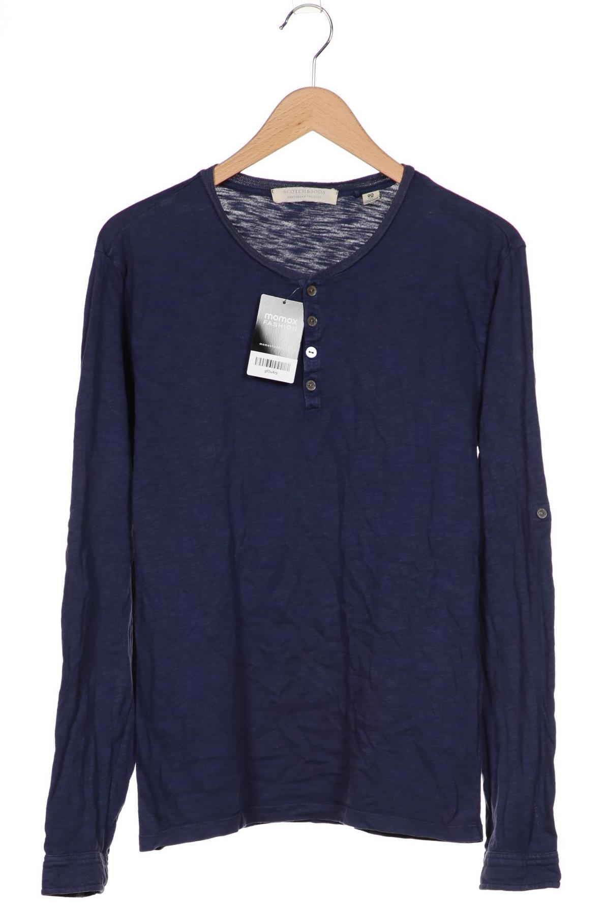 

Scotch & Soda Herren Langarmshirt, marineblau