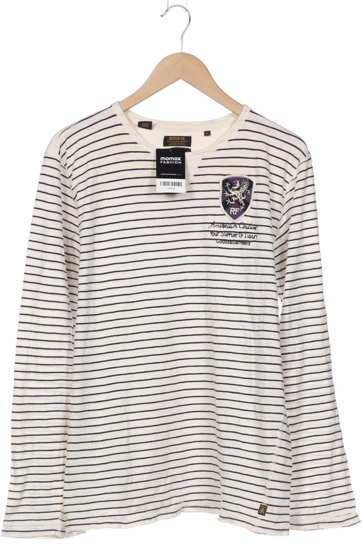 

Scotch & Soda Herren Langarmshirt, weiß, Gr. 54