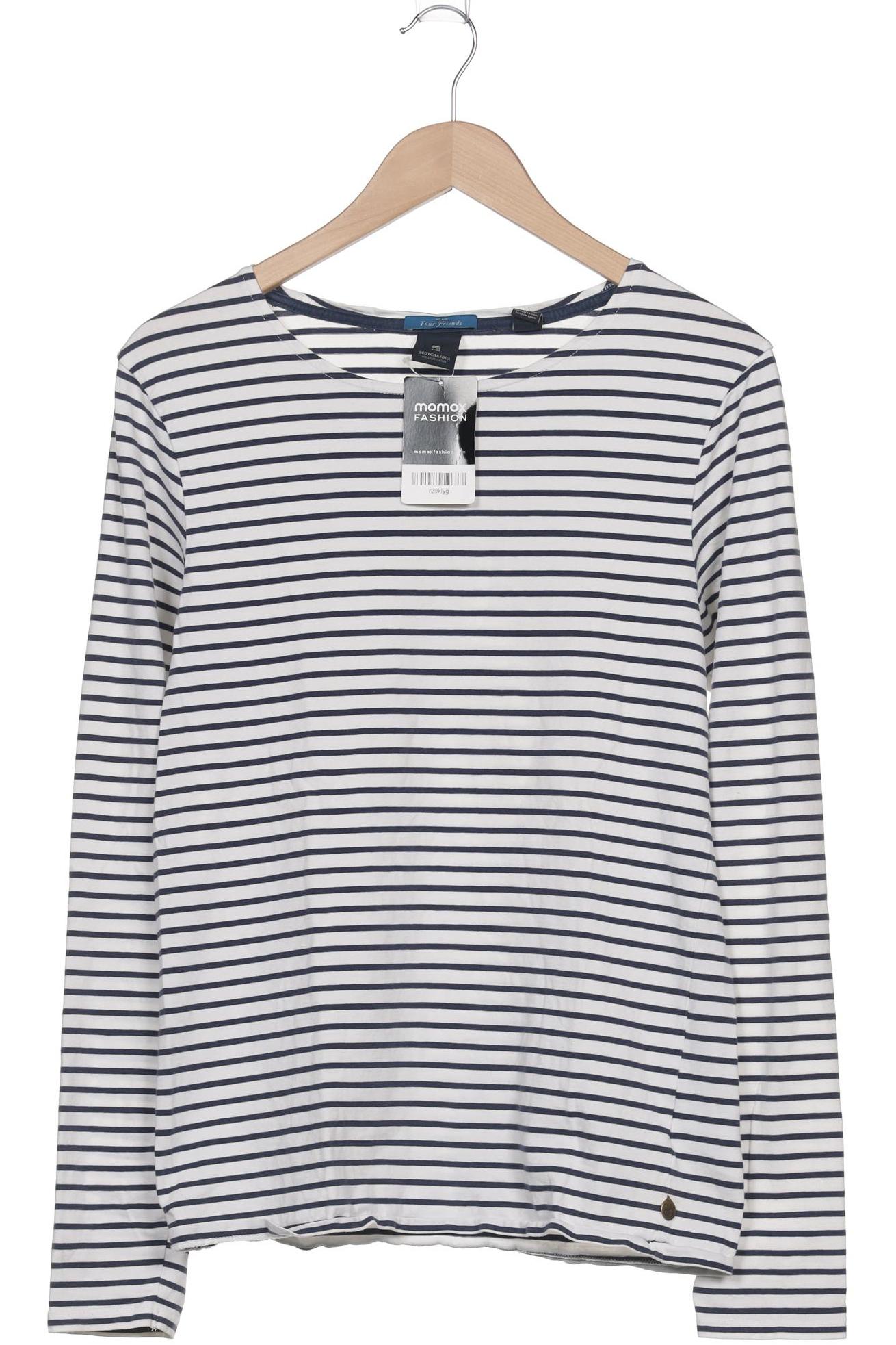 

Scotch & Soda Herren Langarmshirt, weiß, Gr. 46