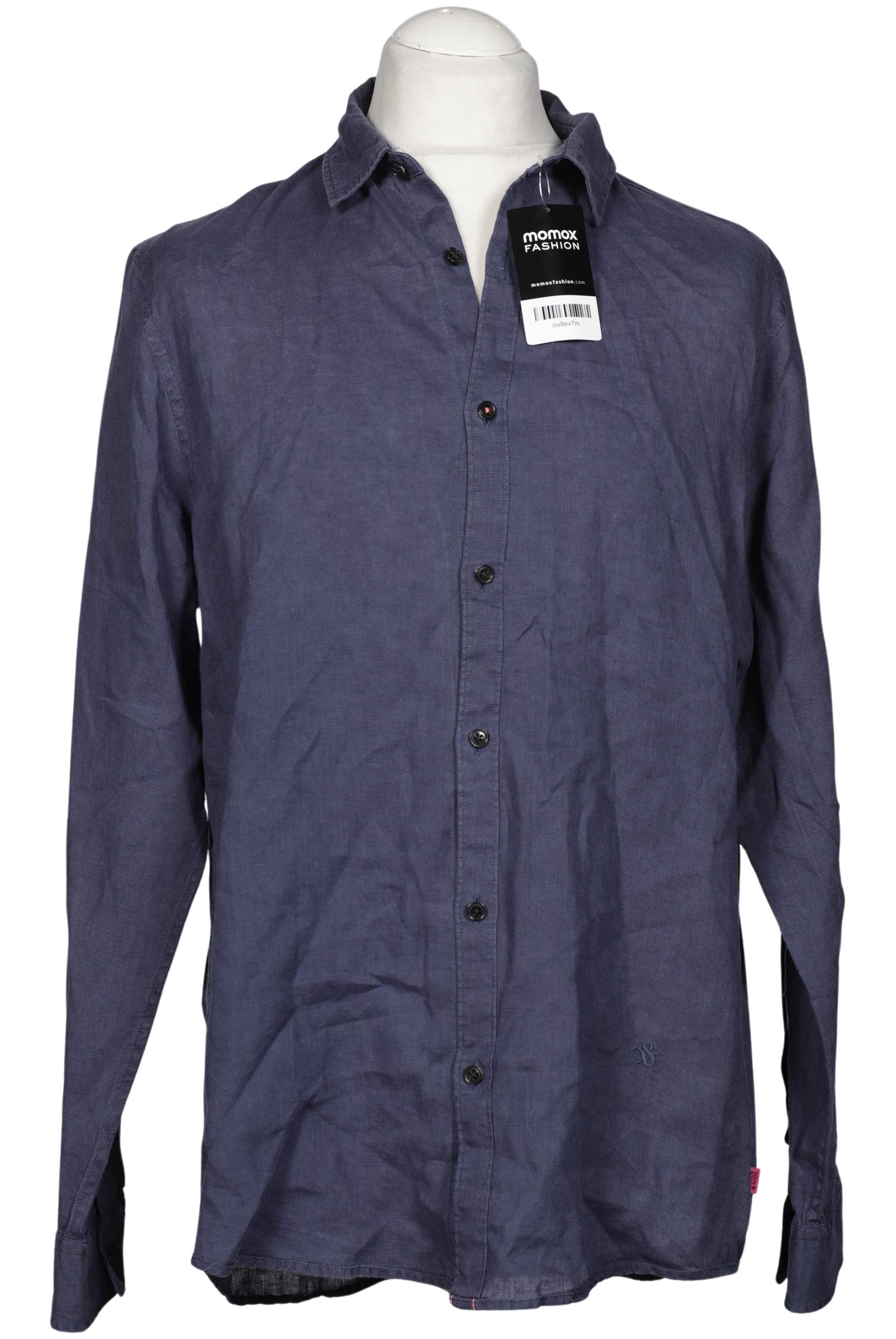 

Scotch & Soda Herren Hemd, marineblau, Gr. 52