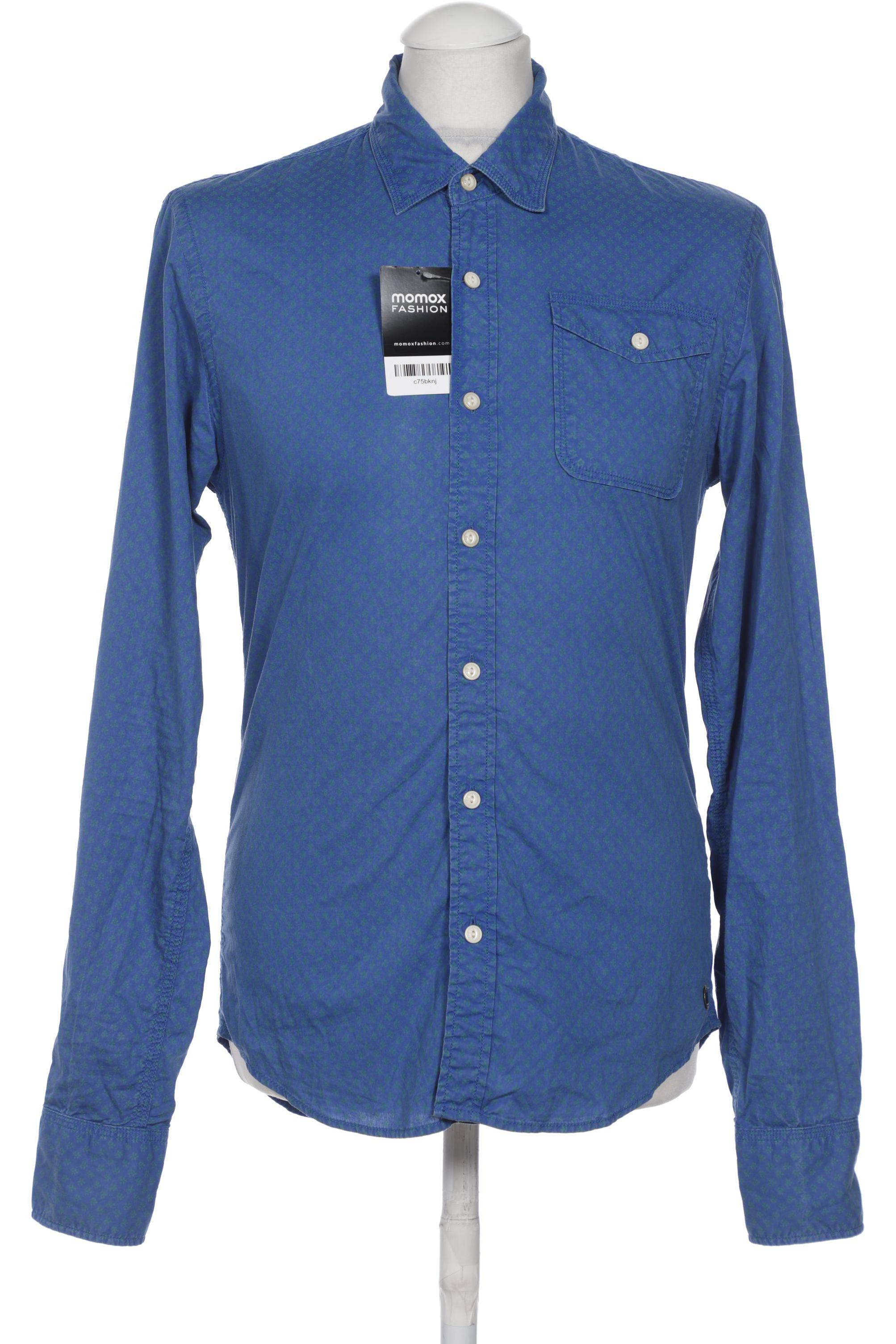 

Scotch & Soda Herren Hemd, blau
