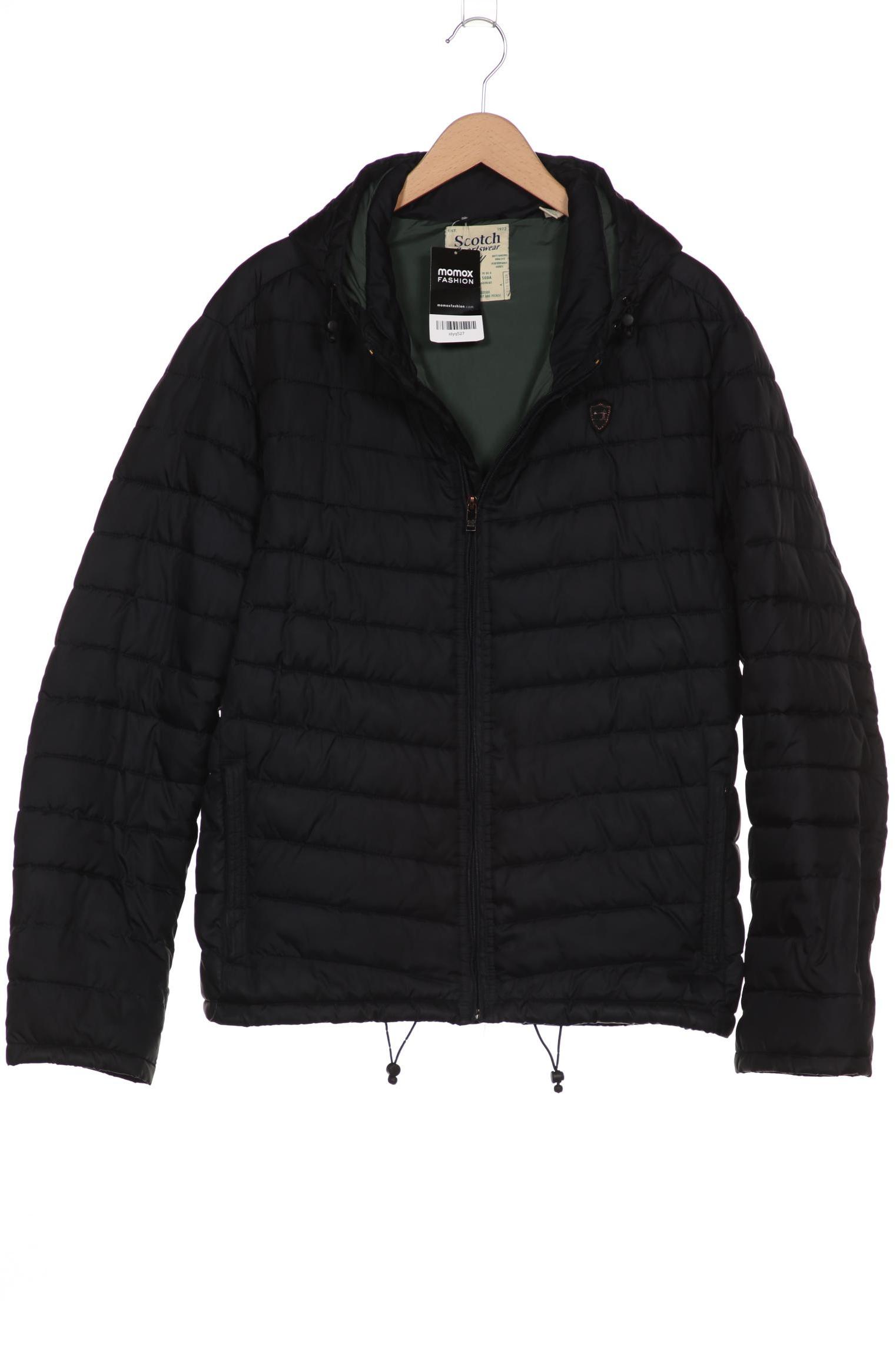 

Scotch & Soda Herren Mantel, schwarz