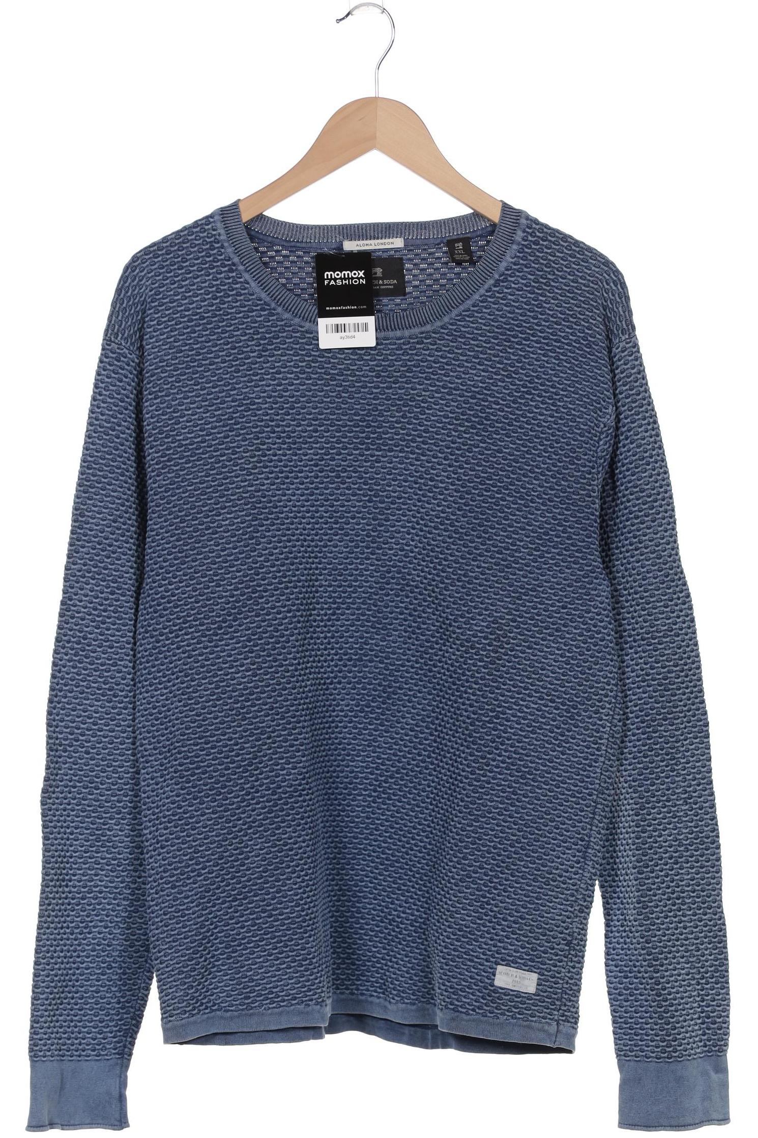 

Scotch & Soda Herren Pullover, blau, Gr. 56