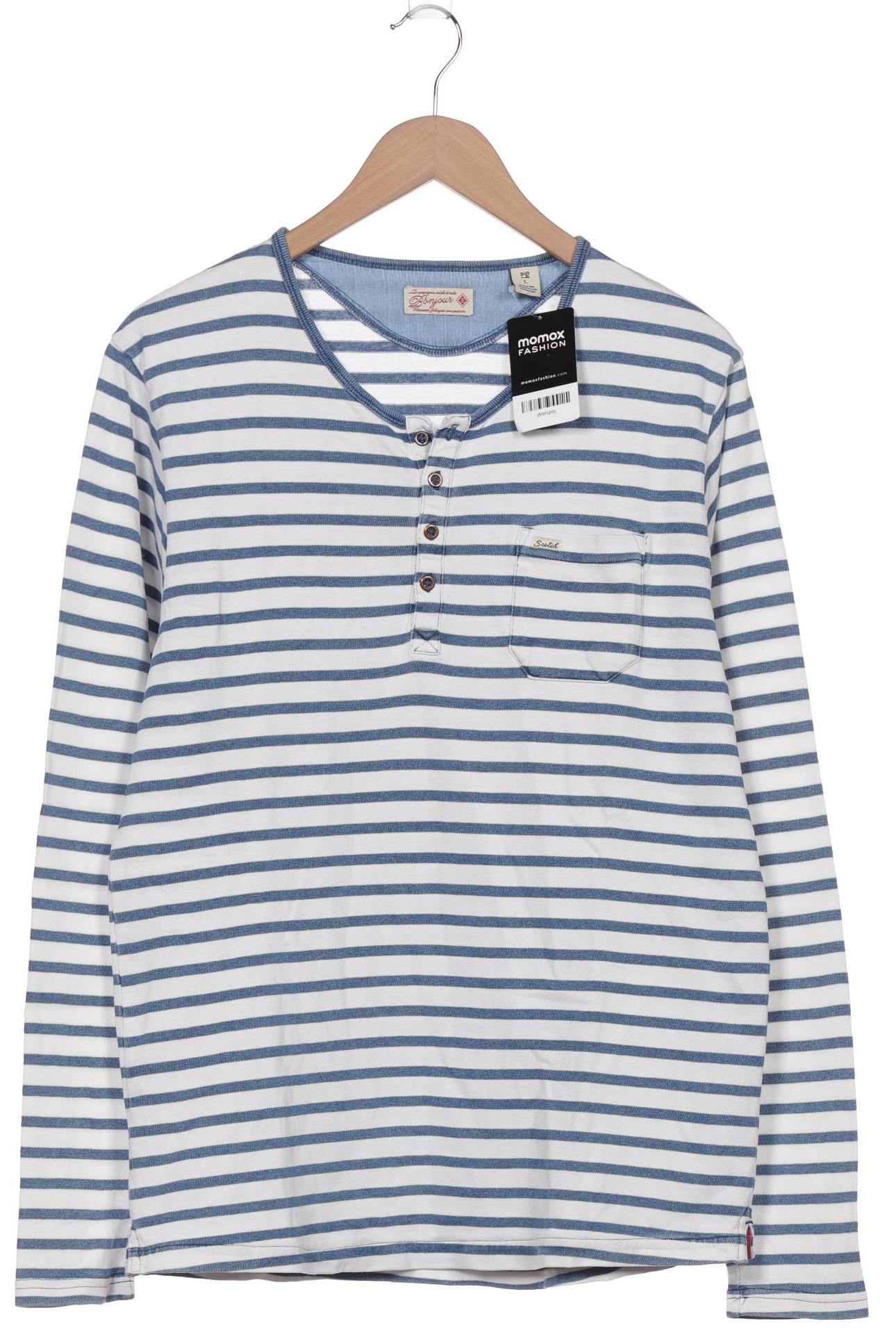 

Scotch & Soda Herren Langarmshirt, blau, Gr. 52