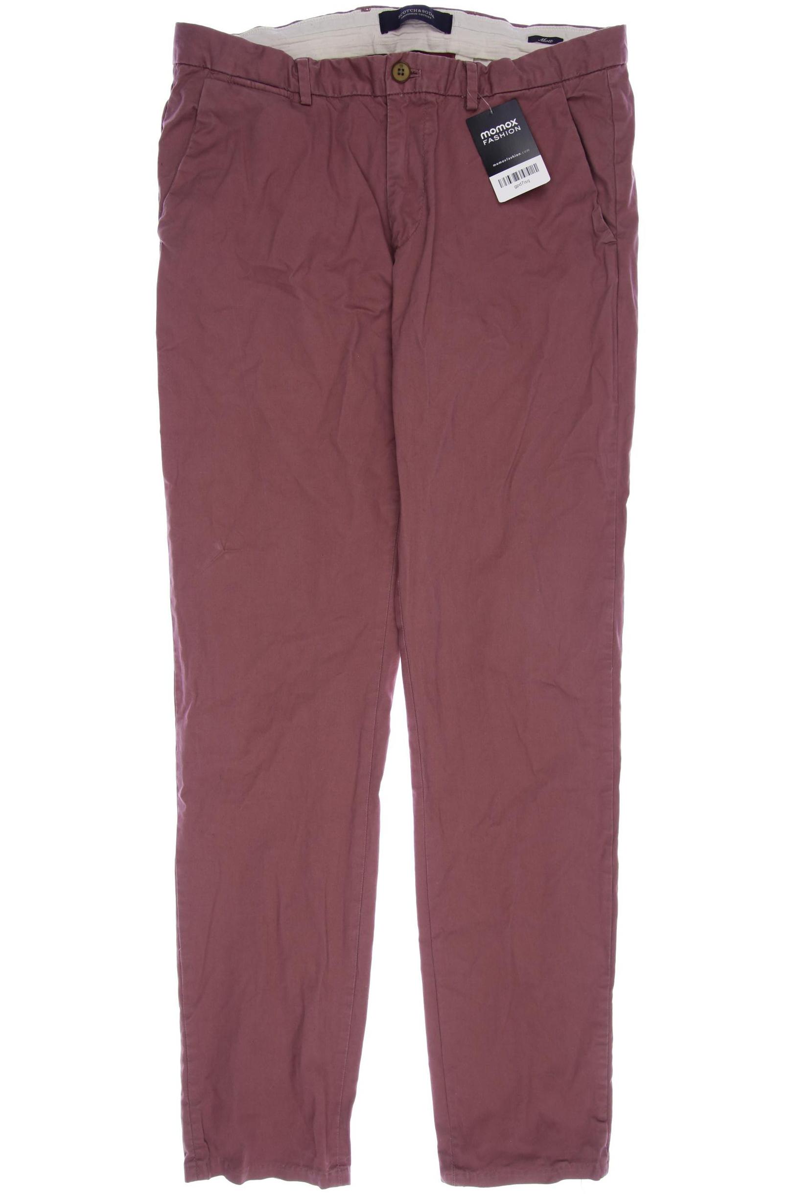 

Scotch & Soda Herren Stoffhose, pink, Gr. 33