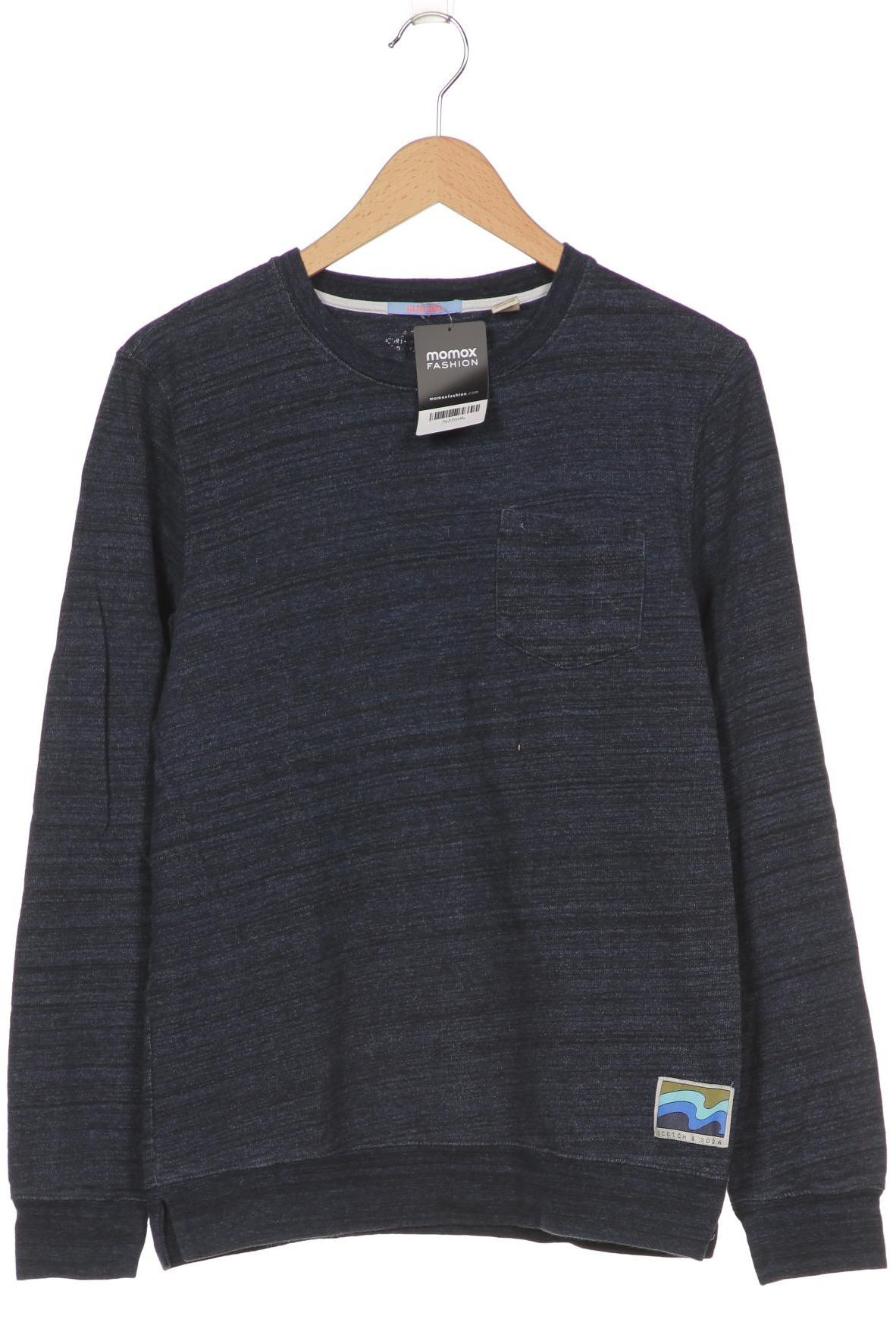 

Scotch & Soda Herren Sweatshirt, marineblau