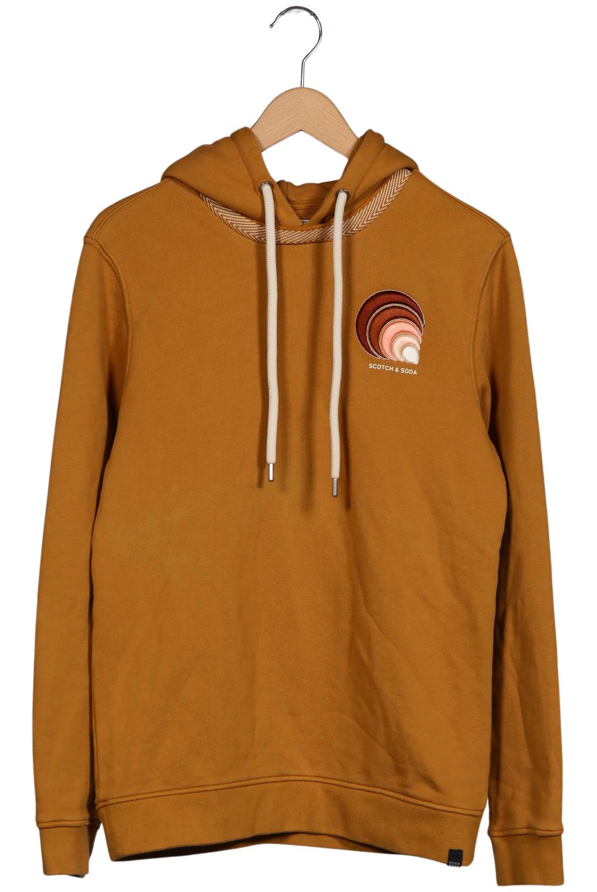 

Scotch & Soda Herren Kapuzenpullover, gelb, Gr. 48