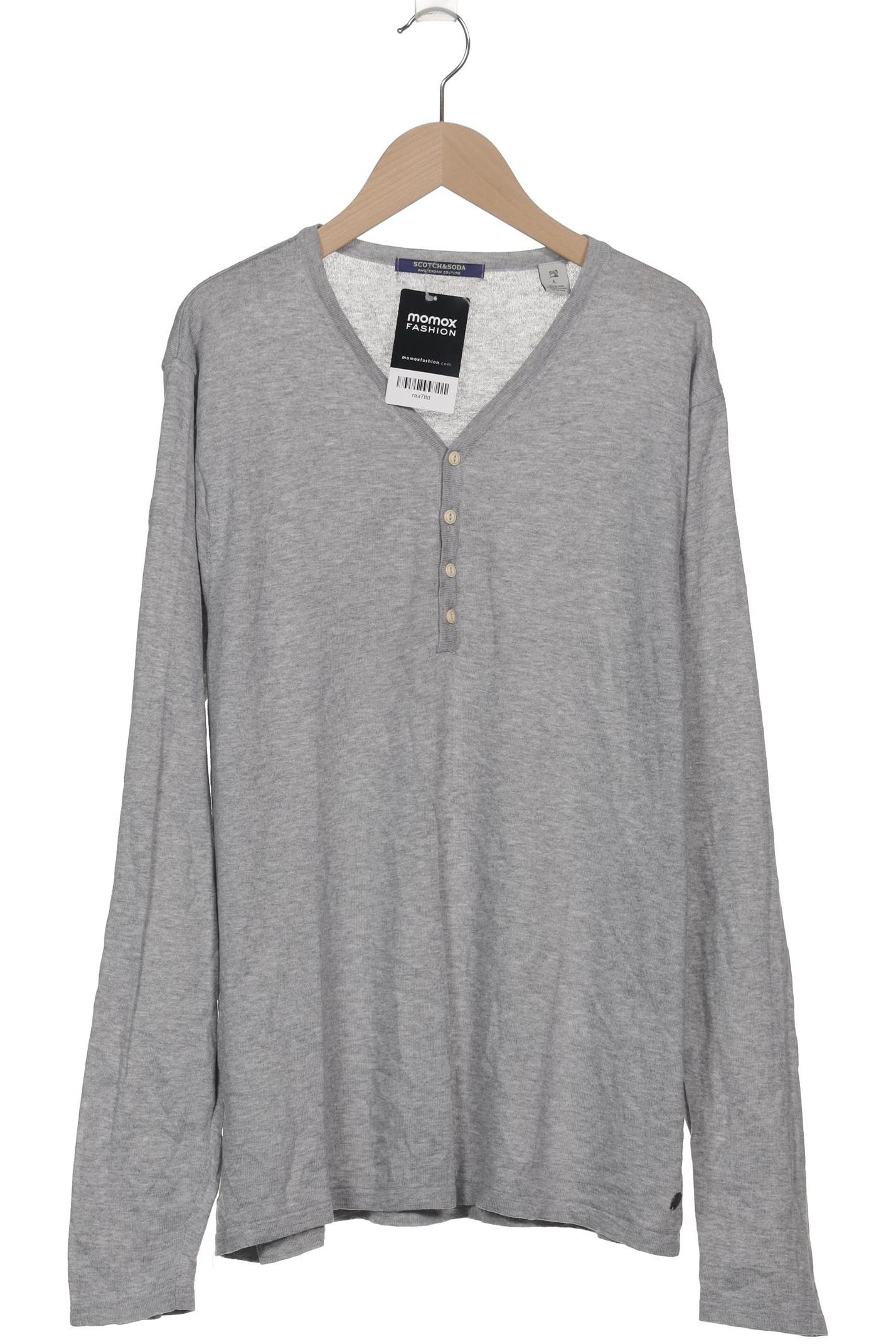 

Scotch & Soda Herren Langarmshirt, grau, Gr. 52