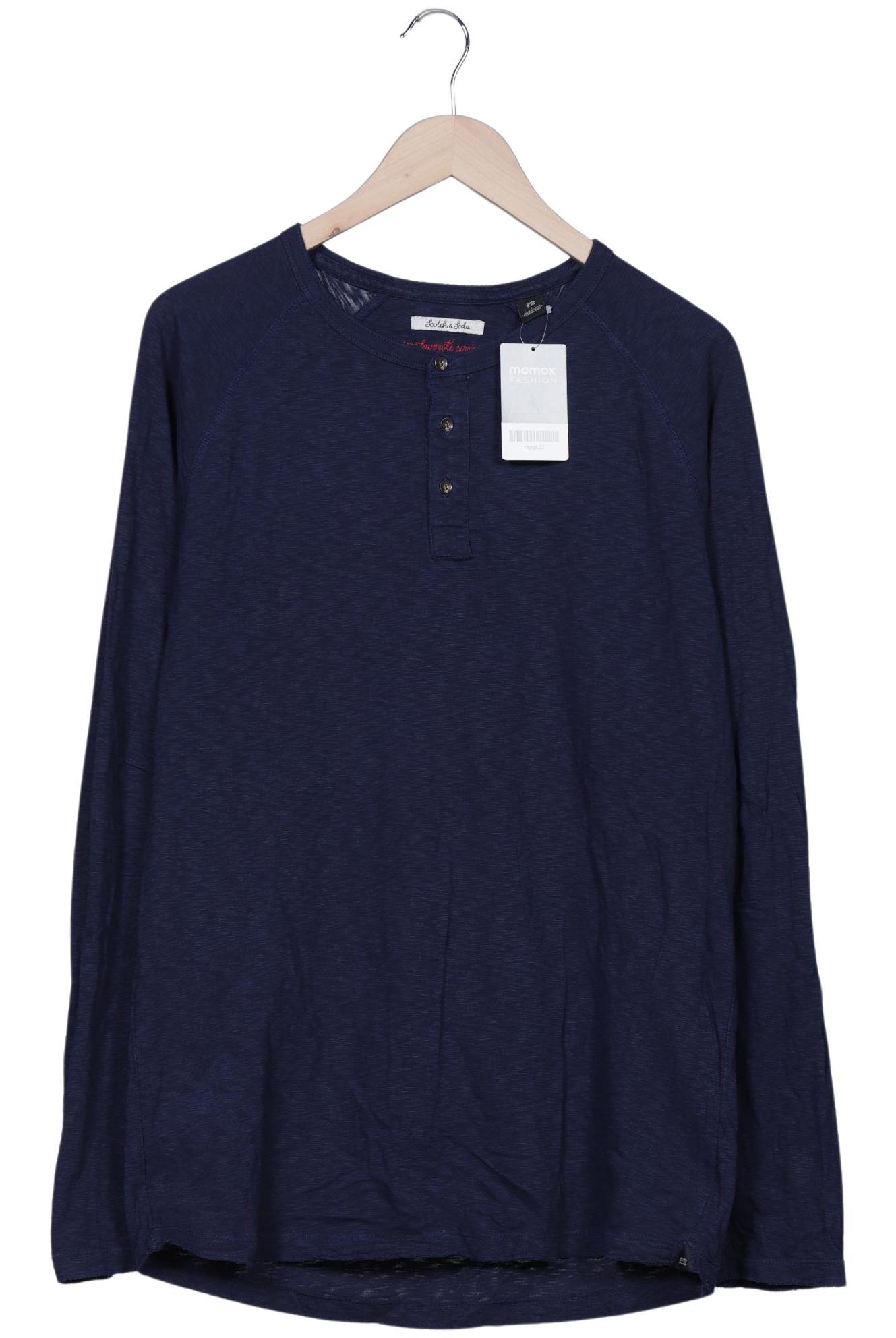 

Scotch & Soda Herren Langarmshirt, marineblau, Gr. 52